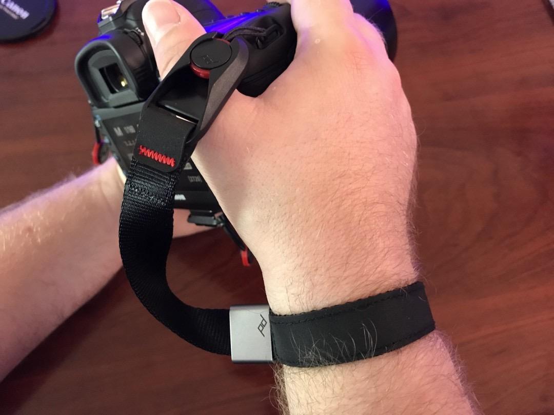 Cuff Camera Wrist Strap, Compatible with DSLR, Compact and Point-and-Shoot Cameras, Low Profile, Quick Release customer photo 2