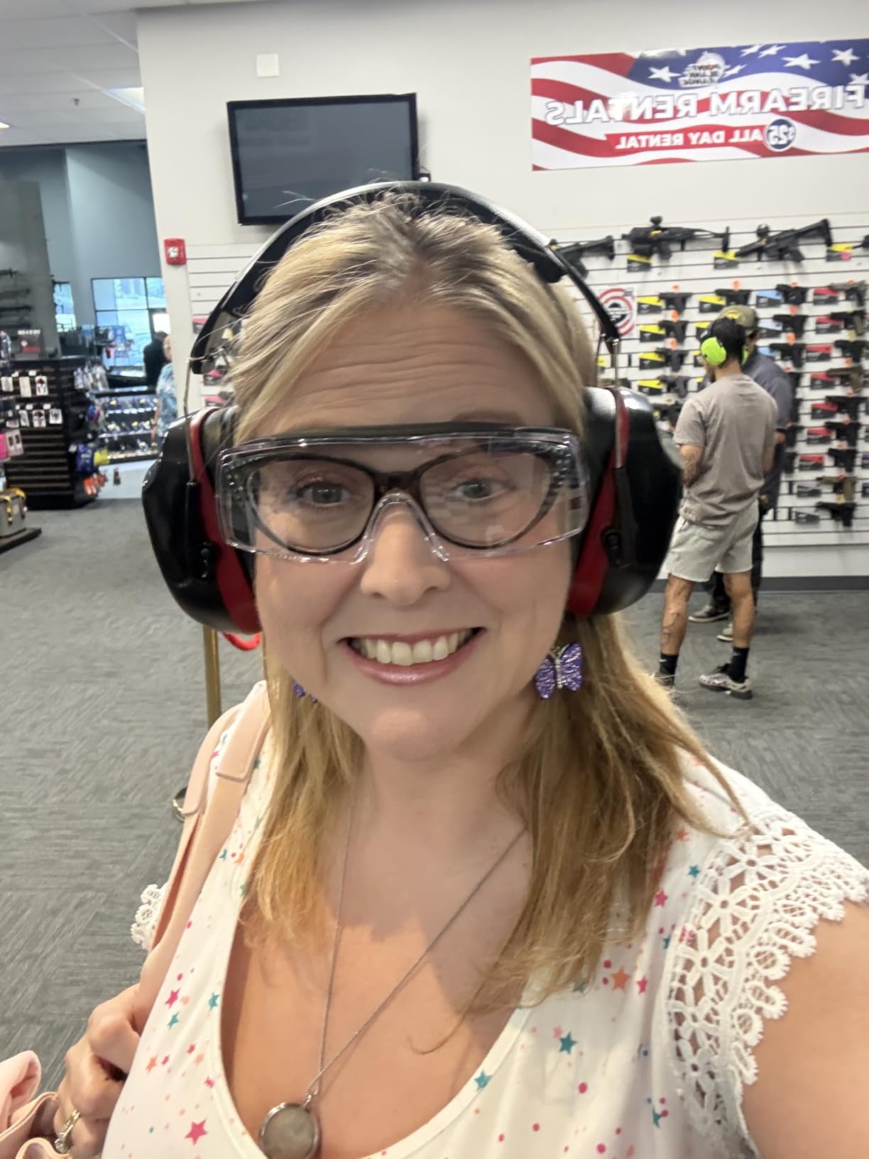 NoCry Safety Glasses Over Eyeglasses for Men and Women with Anti Scratch Lenses and Integrated Side Shields - Adjustable Temples with Anti-Slip Tips - 100% UV Protective Eyewear - ANSI Z87 Certified customer photo 2
