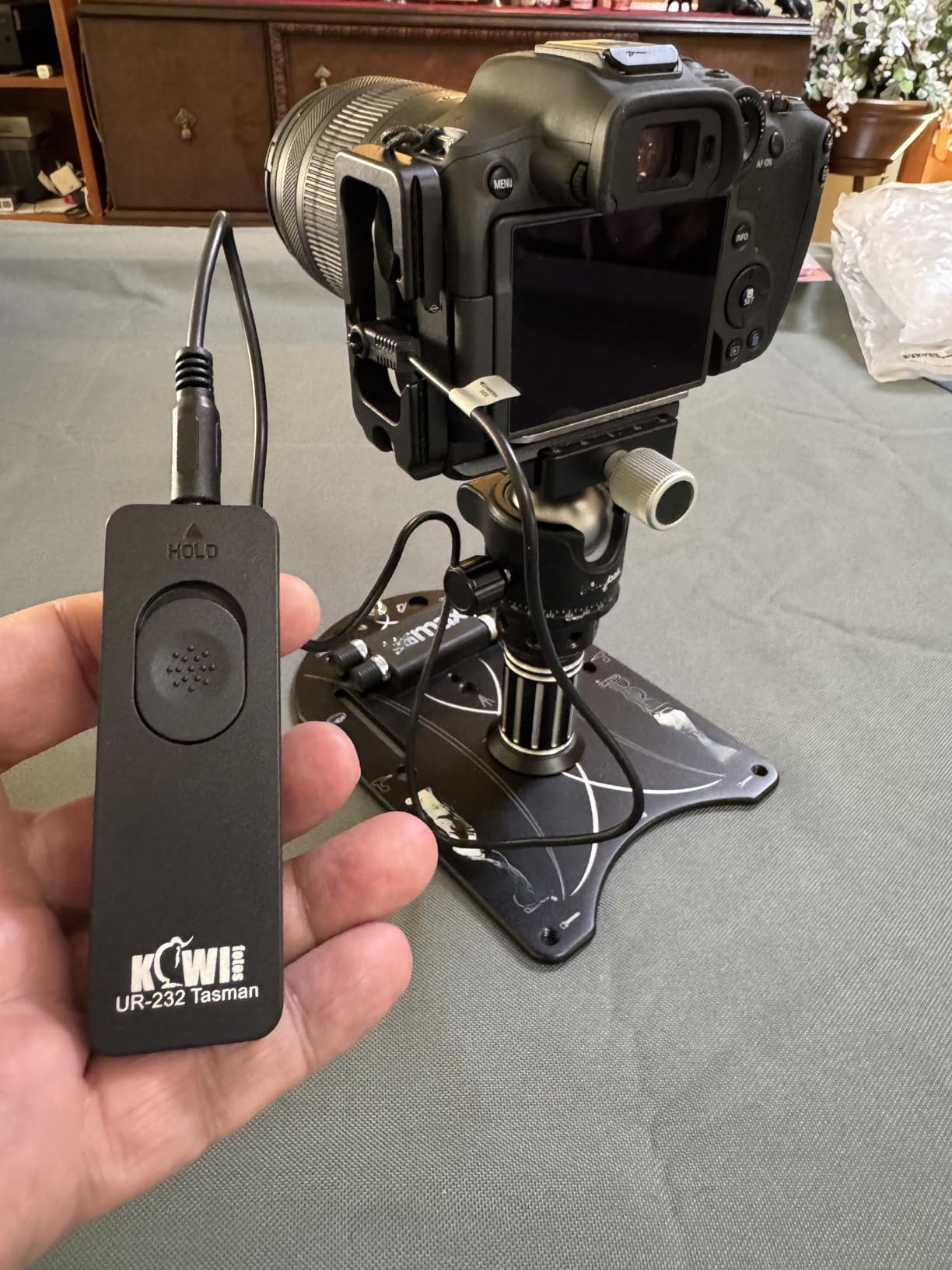 Kiwifotos RS-60E3 Remote Switch Shutter Release Cord for Canon EOS Rebel T6 T7 T5 EOS R50V R6 Mark III II R6 V R7 R8 R10 R100 RP T8i T7i T6s T6i T5i T4i SL3 SL2 90D 80D 70D 77D M5 M6 Mark II & More customer photo 2