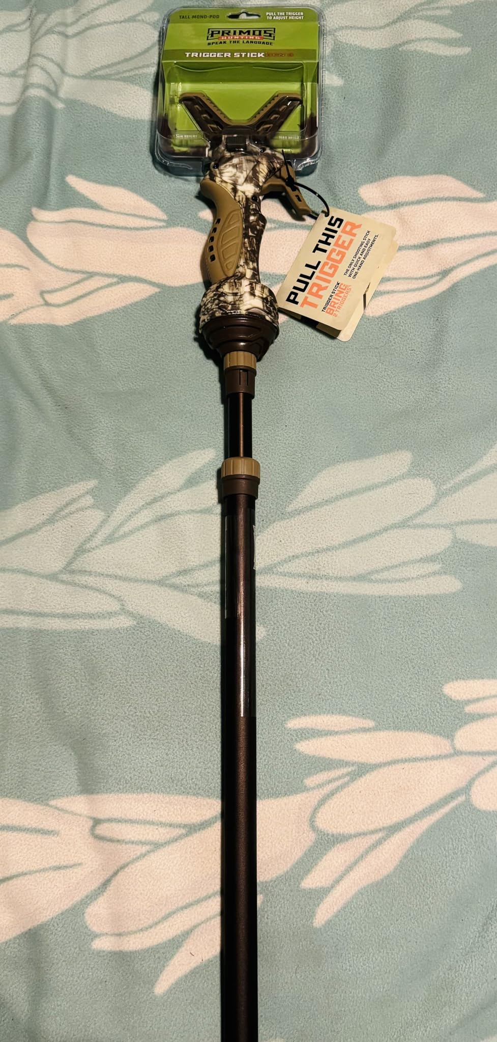 PRIMOS Hunting Trigger Stick Gen3 Shooting Stick, Adjustable Height, Quick-Detach Yoke, Durable and Lightweight customer photo 1