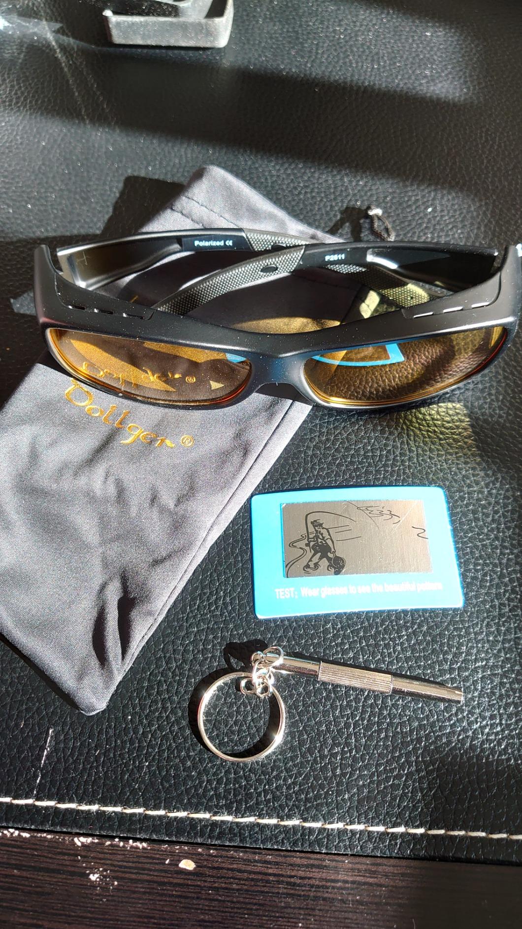 Illumin Night Driving Glasses VECTOR - All-Weather Glasses for Improved Road Safety, Advanced High Optical Quality Anti Glare Lenses customer photo 1