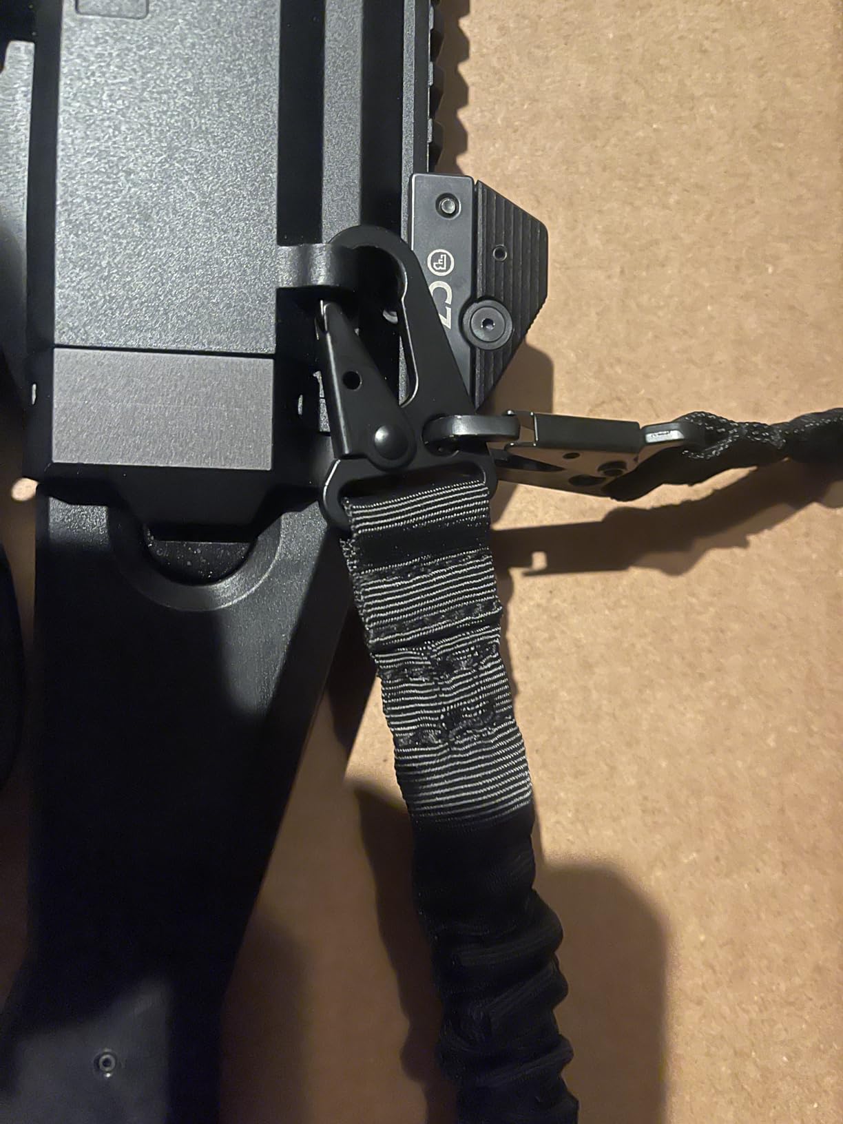 CVLIFE Two Points Rifle Sling with Length Adjuster Traditional Sling with Metal Hook customer photo 2