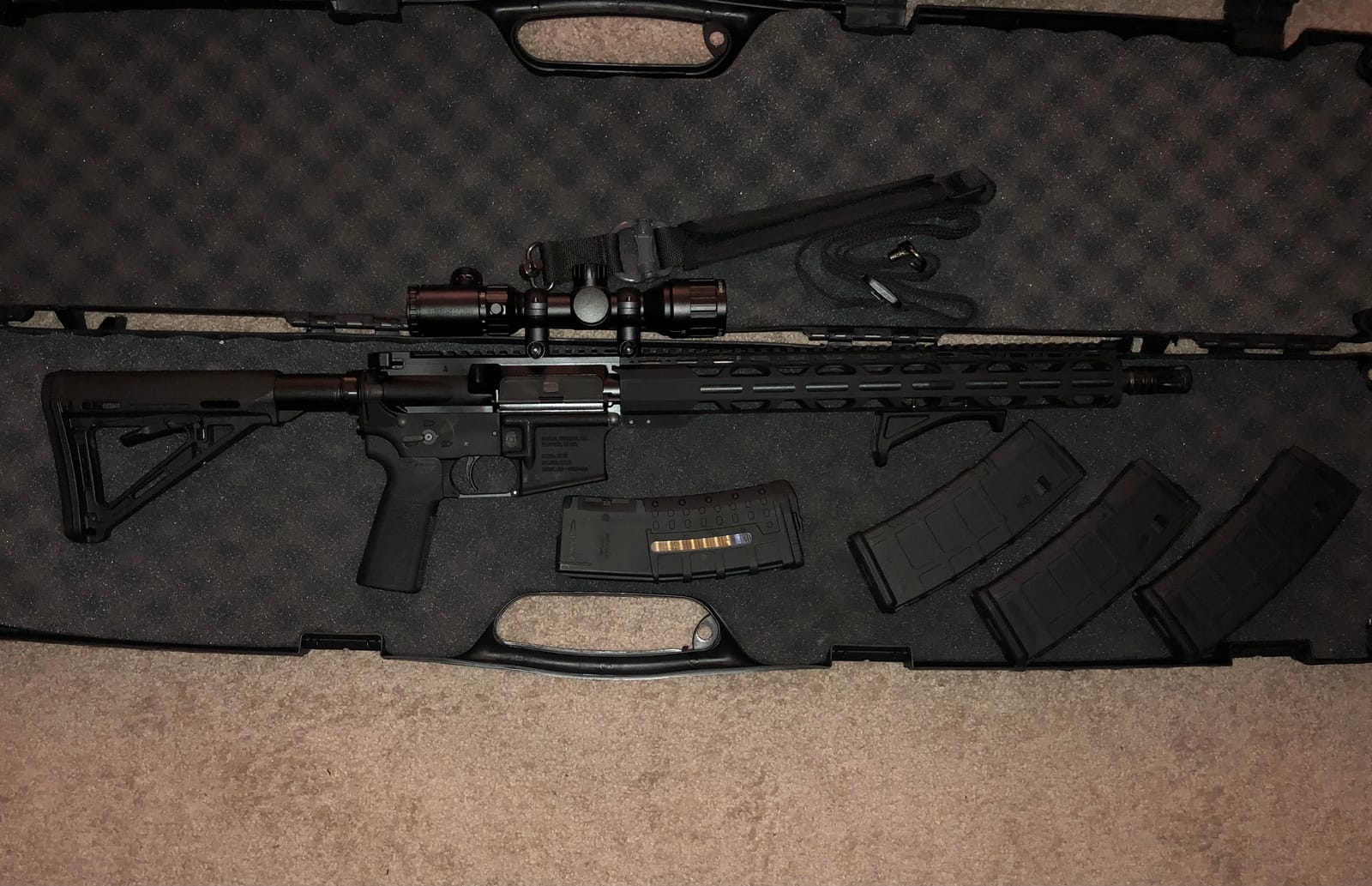 Monstrum 2-7x32 AO Rifle Scope with Illuminated Range Finder Reticle and Parallax Adjustment customer photo 1