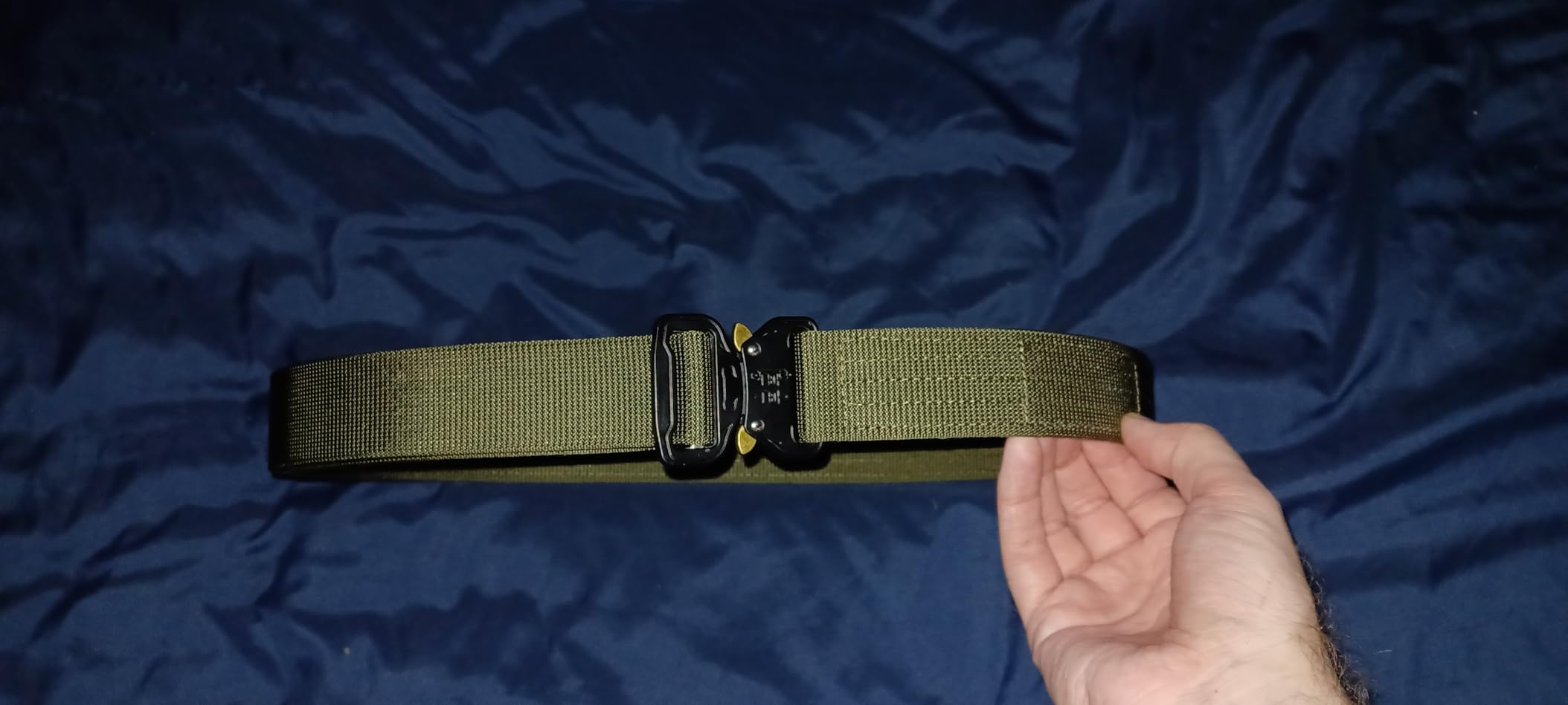WOLF TACTICAL Heavy Duty Quick-Release EDC Belt - Stiffened 2-Ply 1.5-Inch Nylon Gun Belt customer photo 1
