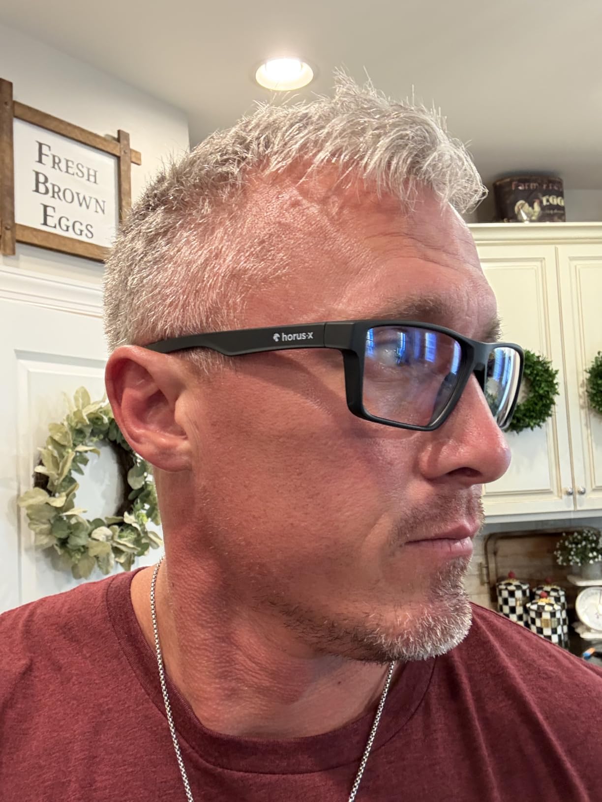 Horus X • Blue Light Glasses Men Women | Blue Light Blocking Glasses for Screen Anti-Fatigue Eye Migraine customer photo 1