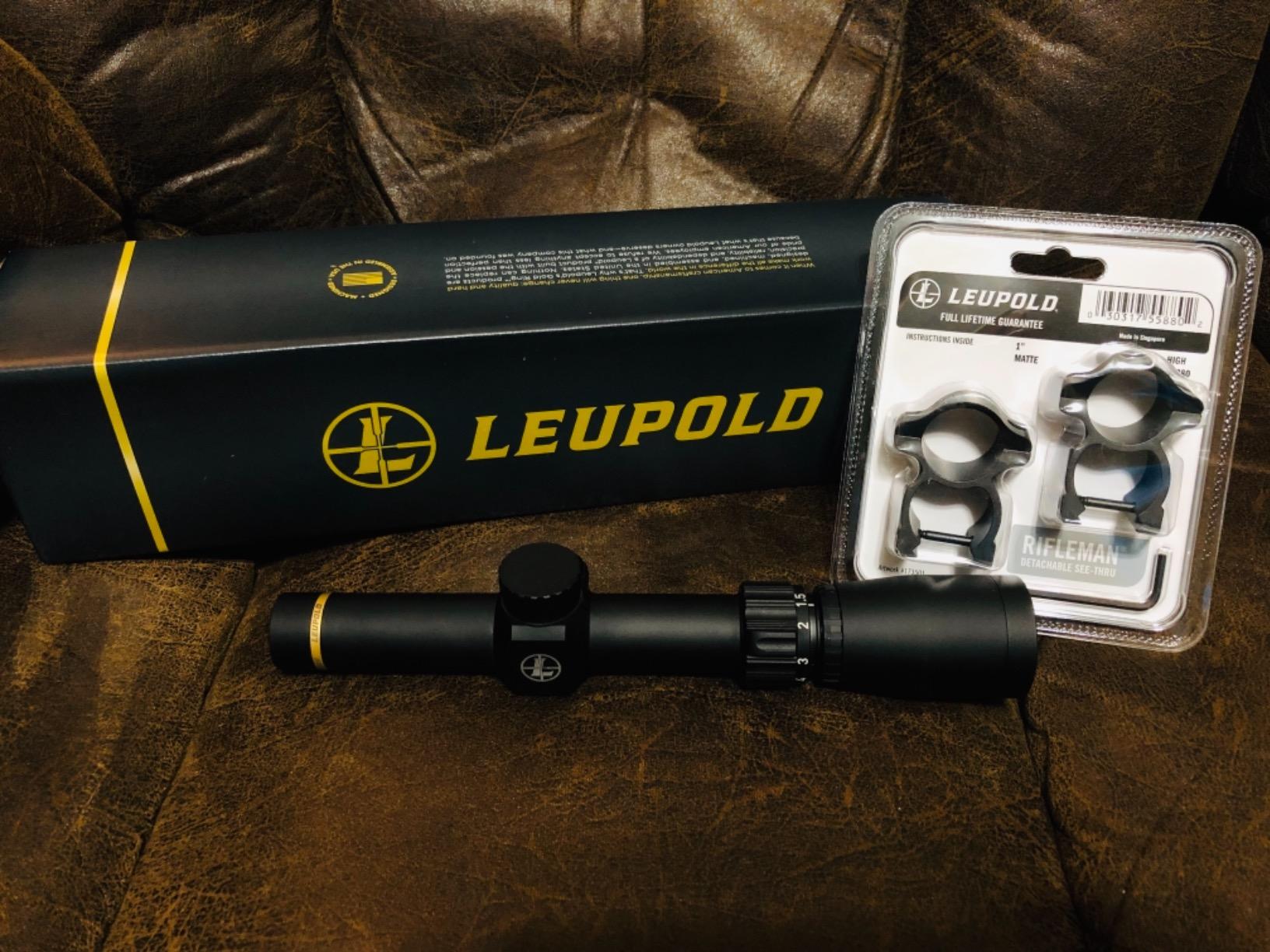 Leupold VX-Freedom 1.5-4x20mm Riflescope, Duplex Reticle, Matte Finish customer photo 1