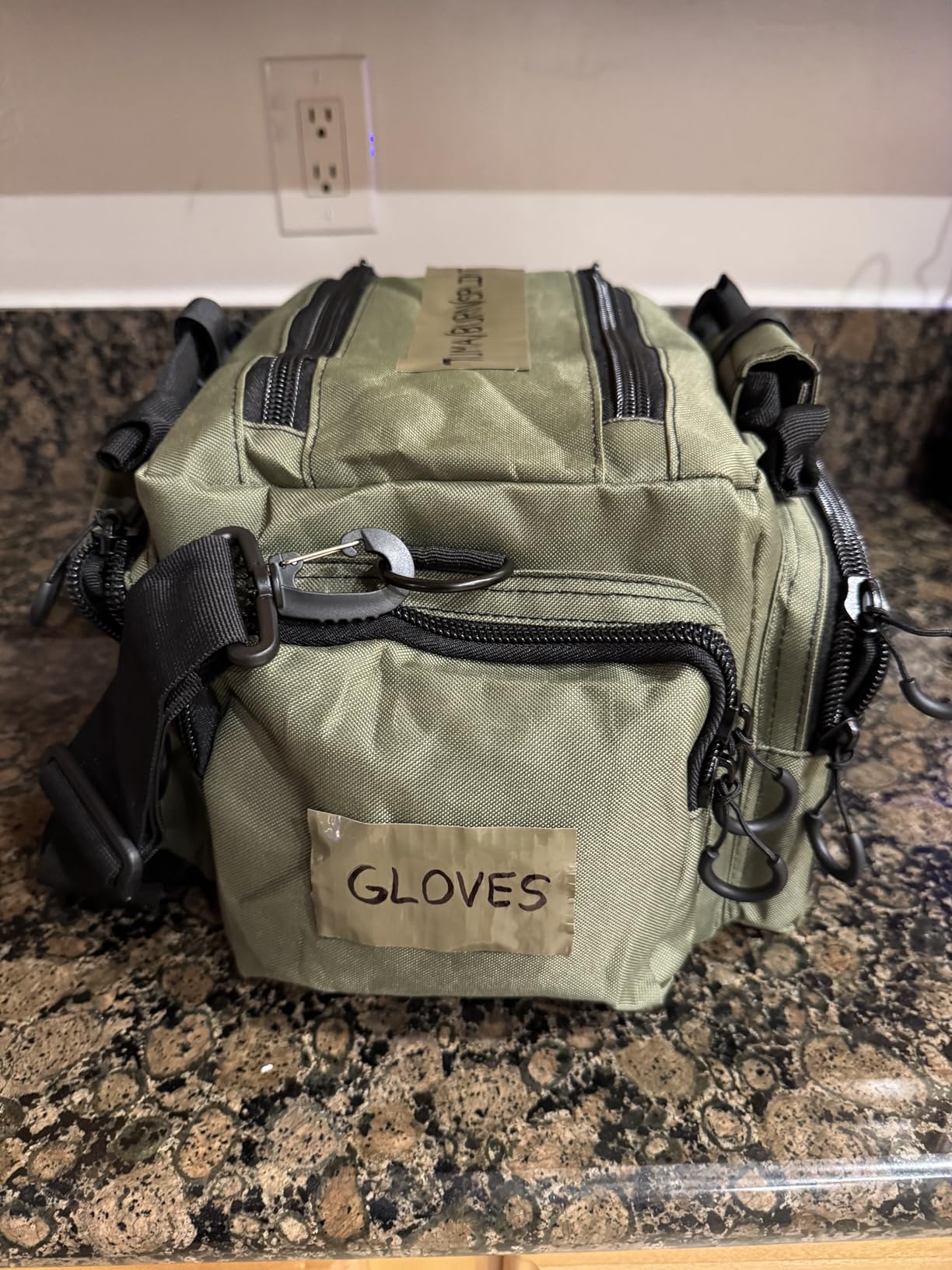 Exos Tactical Range Bag - Medium Size Range Bag for Shooting - Gun Case for Handguns, Ammo Storage, Tactical Backpack, Molle Webbing, Free Subdued USA Patch customer photo 1