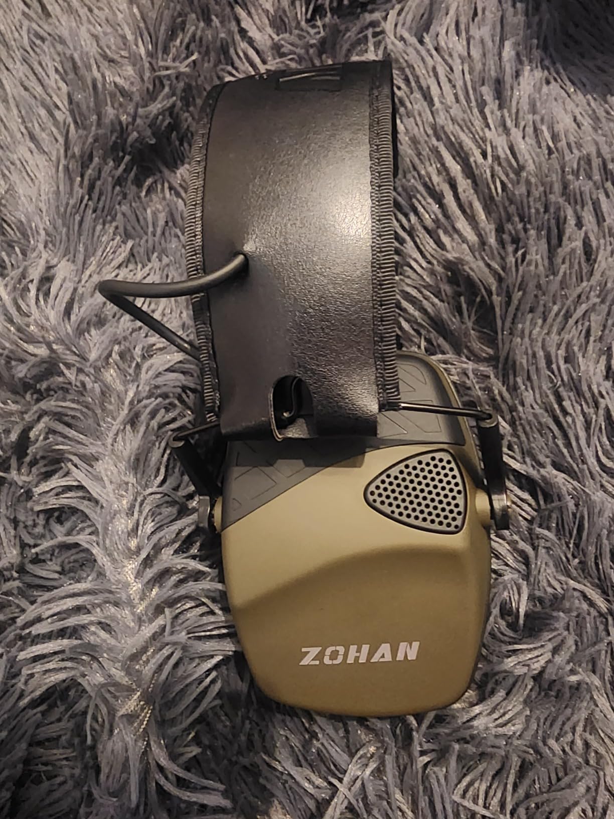 ZOHAN EM054 Electronic Shooting Ear Protection with Sound Amplification, Slim Active Noise Reduction Earmuffs for Gun Range customer photo 2