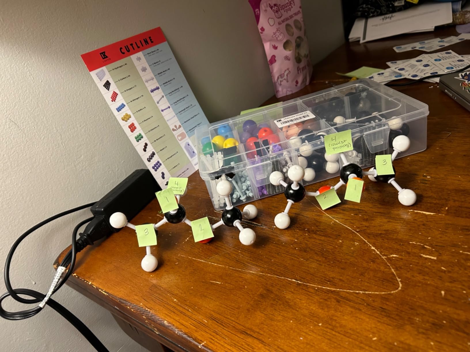 LINKTOR Chemistry Molecular Model Kit (444 Pieces), Student or Teacher Set for Organic and Inorganic Chemistry Learning, Motivate Enthusiasm for Learning and Raising Space Imagination, A Fullerene Set customer photo 1