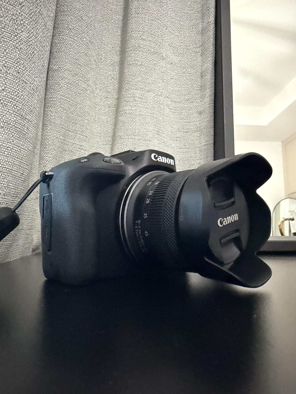 JJC Camera Lens Hood for Canon EF-M 15-45mm & RF-S 18-45mm, Replaces EW-53 | for Canon EOS R100 R50 M50 Mark II M5 M6 Mark II M200, Reversible & Supports 49mm Filter/Lens Cap, Reduces Lens Flare, ABS customer photo 1