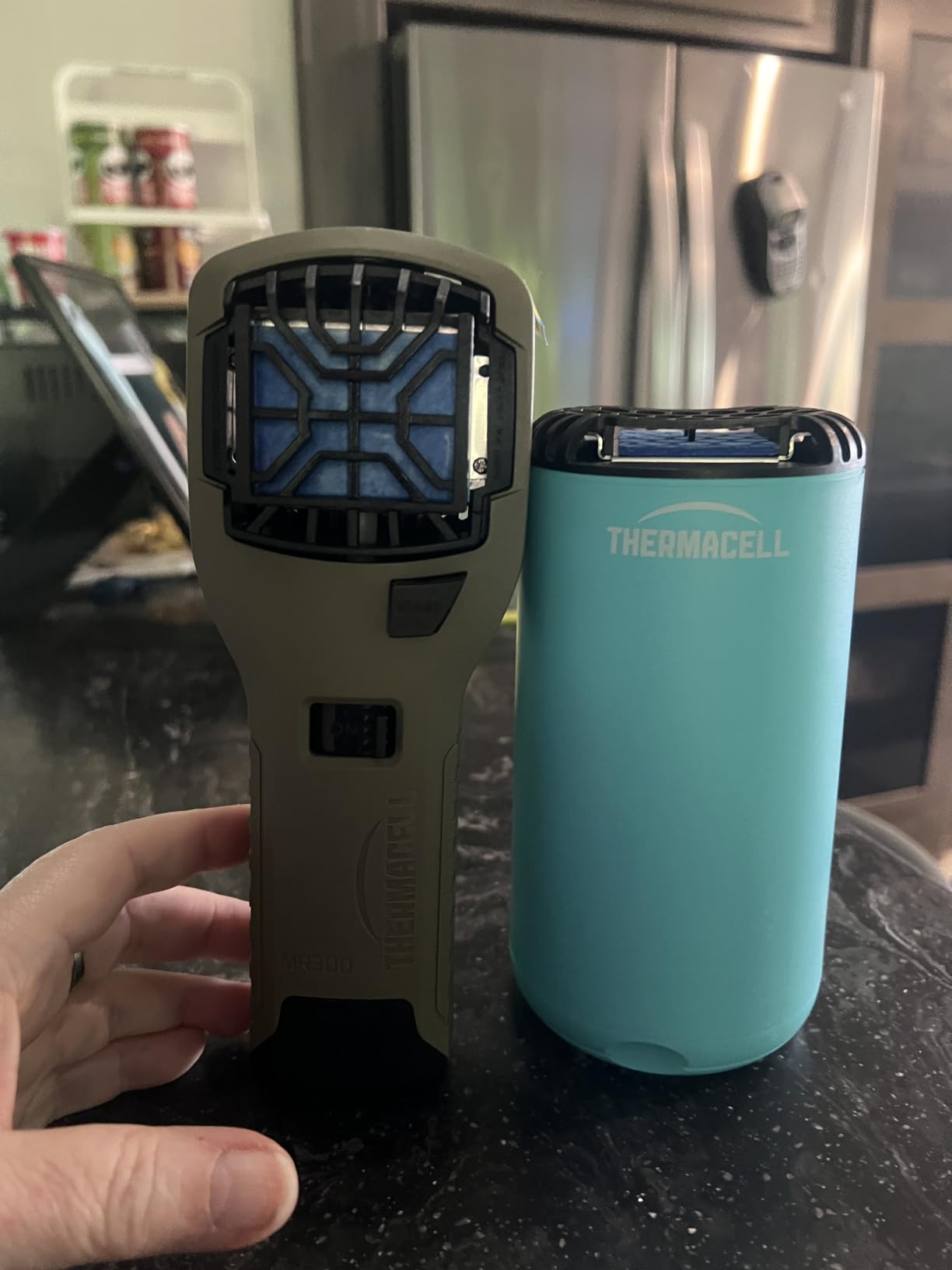 Thermacell Fuel-ZoneGuard Extreme Fuel Powered Mosquito Repeller, Green | 15-FT Zone; Portable Outdoor Protection; 12Hr Refill; Camp; Hunt; Bug Spray Alternative; Patio Shield; Scent Free; DEET-Free customer photo 1