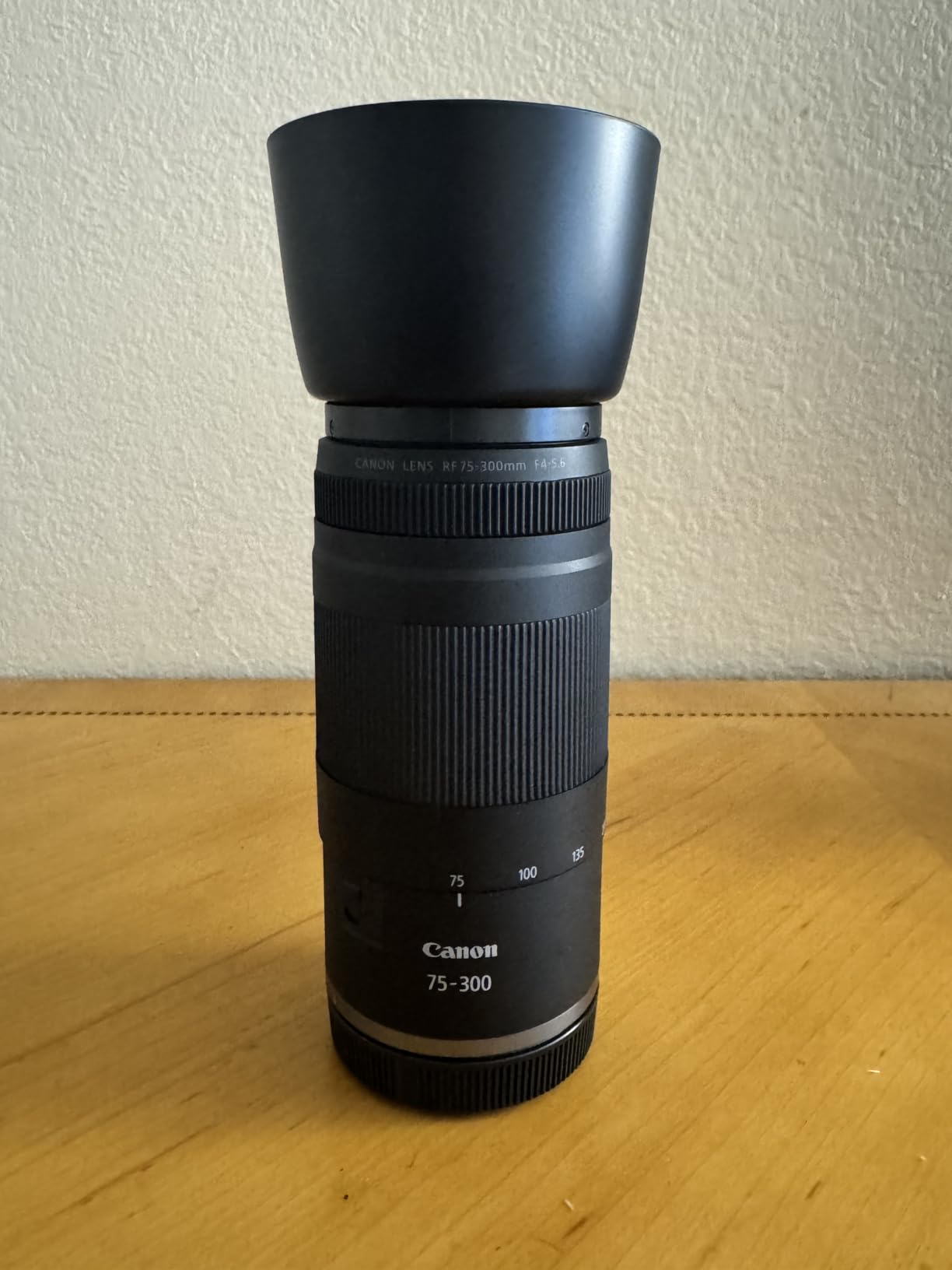 JJC Camera Lens Hood for Canon RF 75-300mm, EF 75-300mm &EF-S 55-250mm Lens | Replaces Canon ET-60 Hood, Reversible Design, Compatible with 58mm Filter/Cap, Reduces Lens Flare, Durable ABS customer photo 1