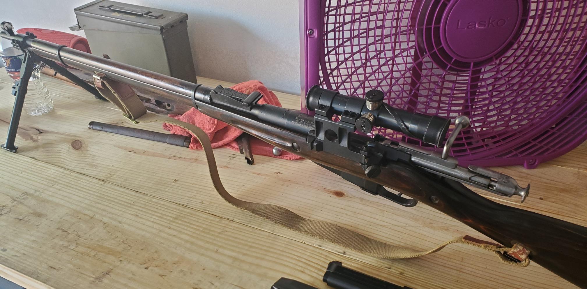 Sniper MG 4X20 Mosin Nagant 91/30 SVT-40 Riflescope with Steel Mount and Steel Tube customer photo 1