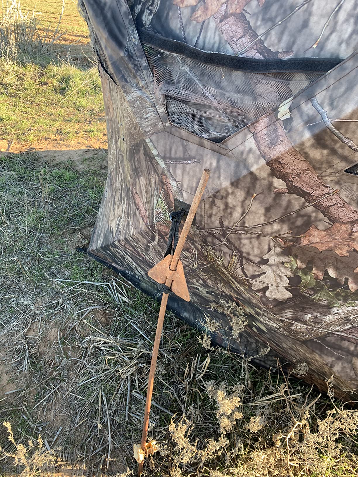 Ameristep Care Taker Ground Blind, Mossy Oak Break Up Country | 2 Person Ground Blind, Lightweight, Durable customer photo 1