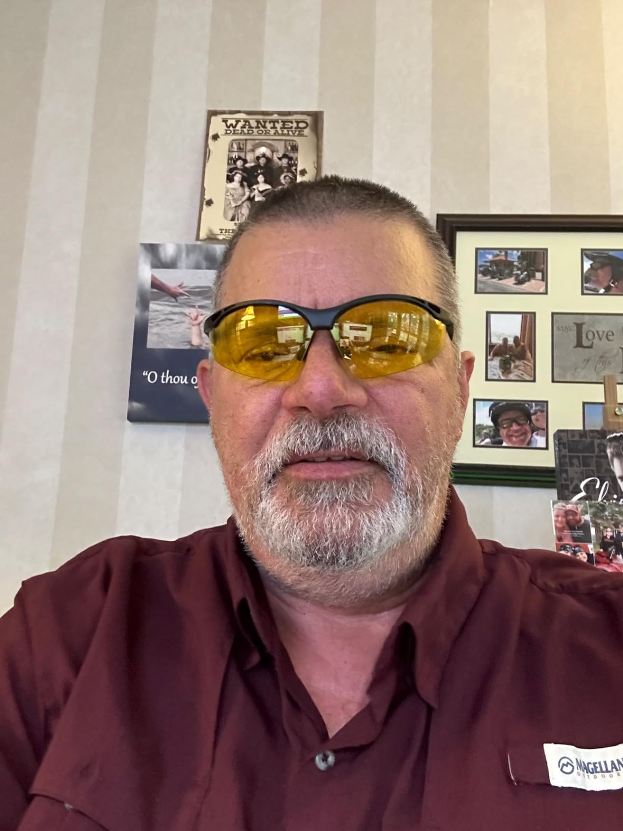 proSPORT Bifocal Sunglass Safety Reader Z87 Wrap Around No Slip Grip +1.50 +2.00 +2.50 & higher customer photo 1