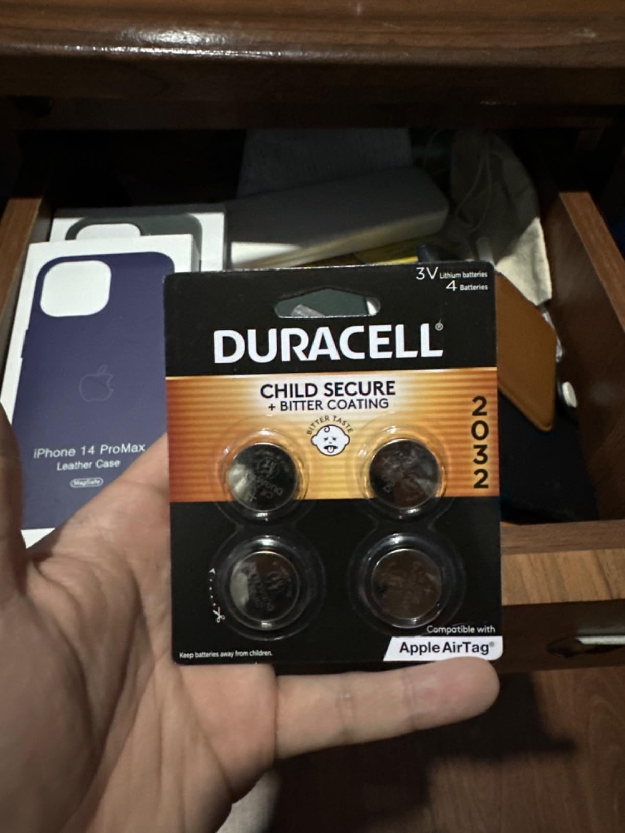 Duracell 2032 Lithium Battery, 6 Count, AirTag & Key Fob, CR2032 3V Cell customer photo 1