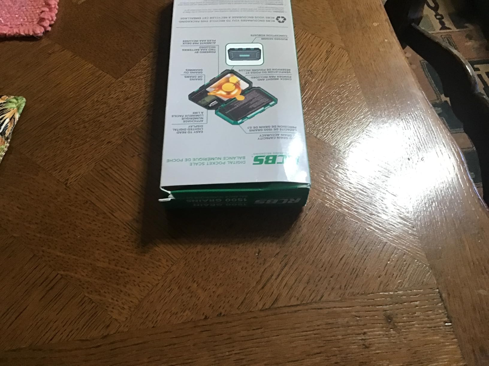 RCBS 1500 Grain Pocket Scale - Digital Reloading - 0.1 Grain - Ready to Use - Green customer photo 2