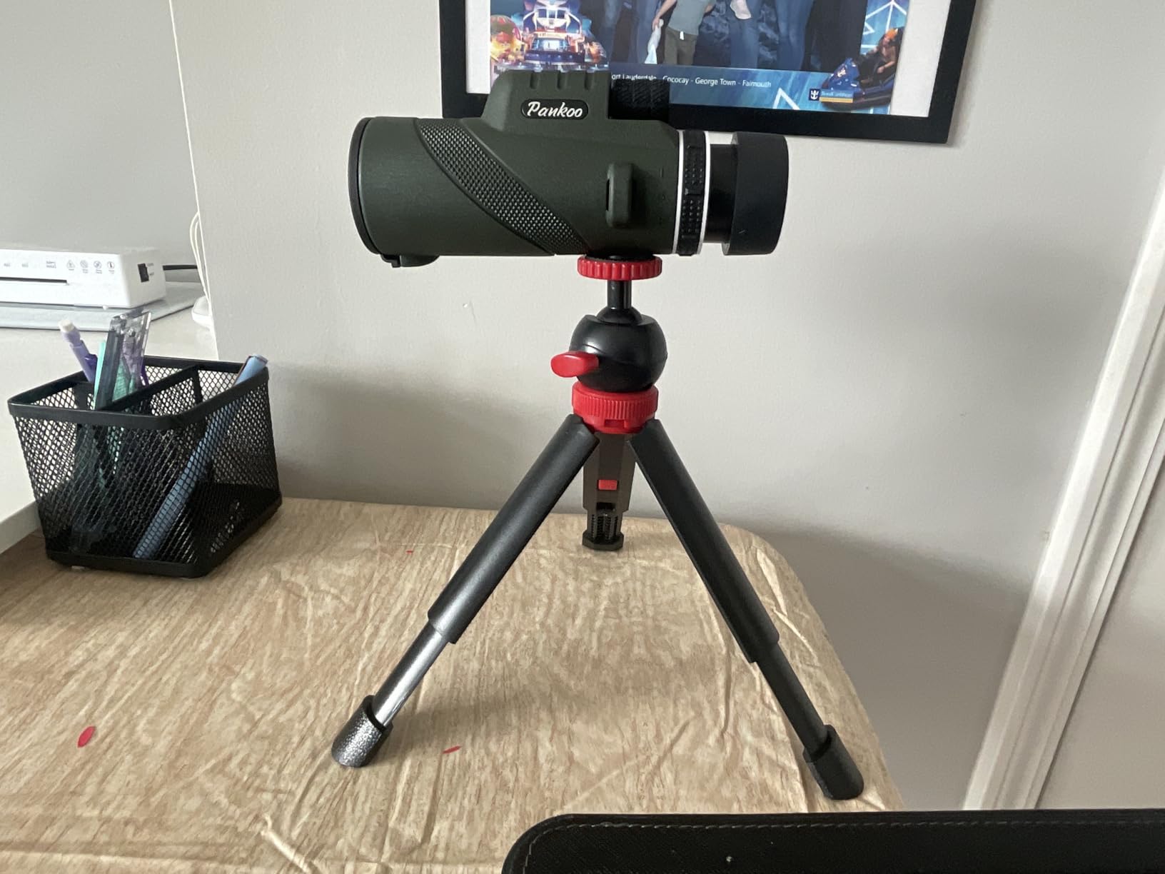 40X60 Monocular Telescope, High Power Monocular for Adults with Phone Adapter & Tripod & Hand Strap, BAK4 Prism, Low Night Vision customer photo 2