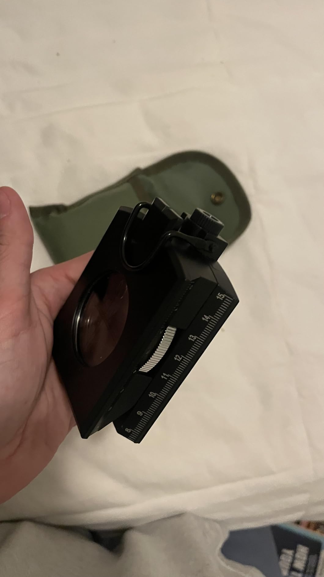 Multifunctional Military Sighting Navigation Compass with Inclinometer | Impact Resistant & Waterproof Compass for Hiking, Camping customer photo 1