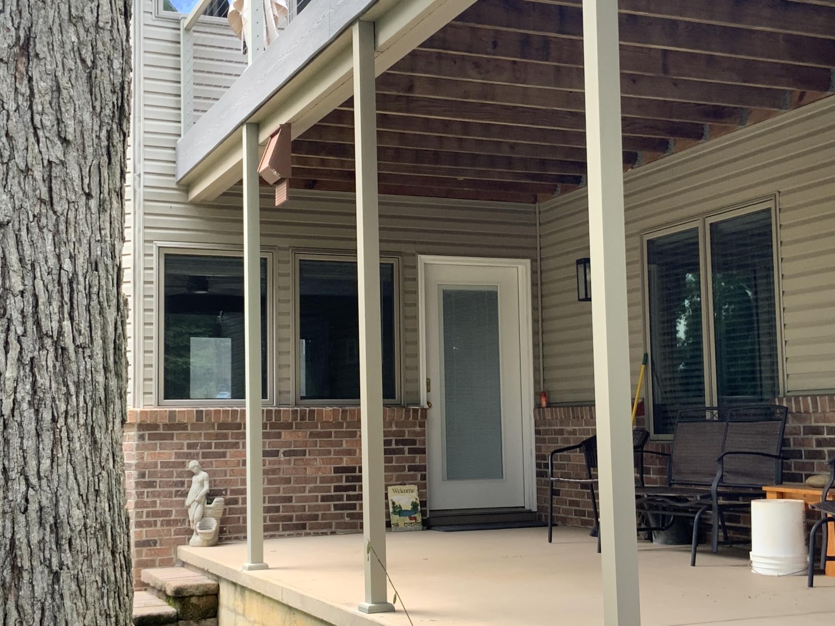 WHITEHORSE 4-Compartment Bat House - A Premium Cedar Bat Box that is Built to Last - Enjoy a Healthier Yard with Fewer Mosquitos While Supporting Bats (Black) customer photo 1