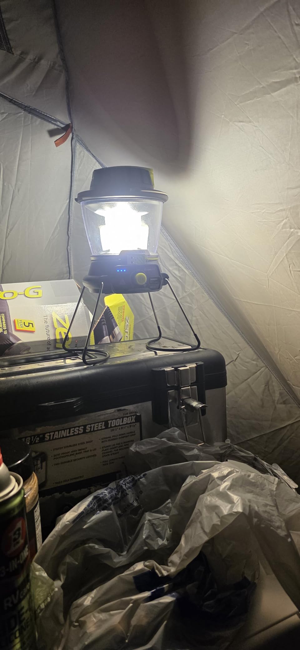 Lighthouse 600 Multi Functional Adjustable Light Perfect for Camping, Outdoor Events, or Emergency use Lumens USB Charging of Phones and Small Devices Long-Lasting Lithium Battery customer photo 1