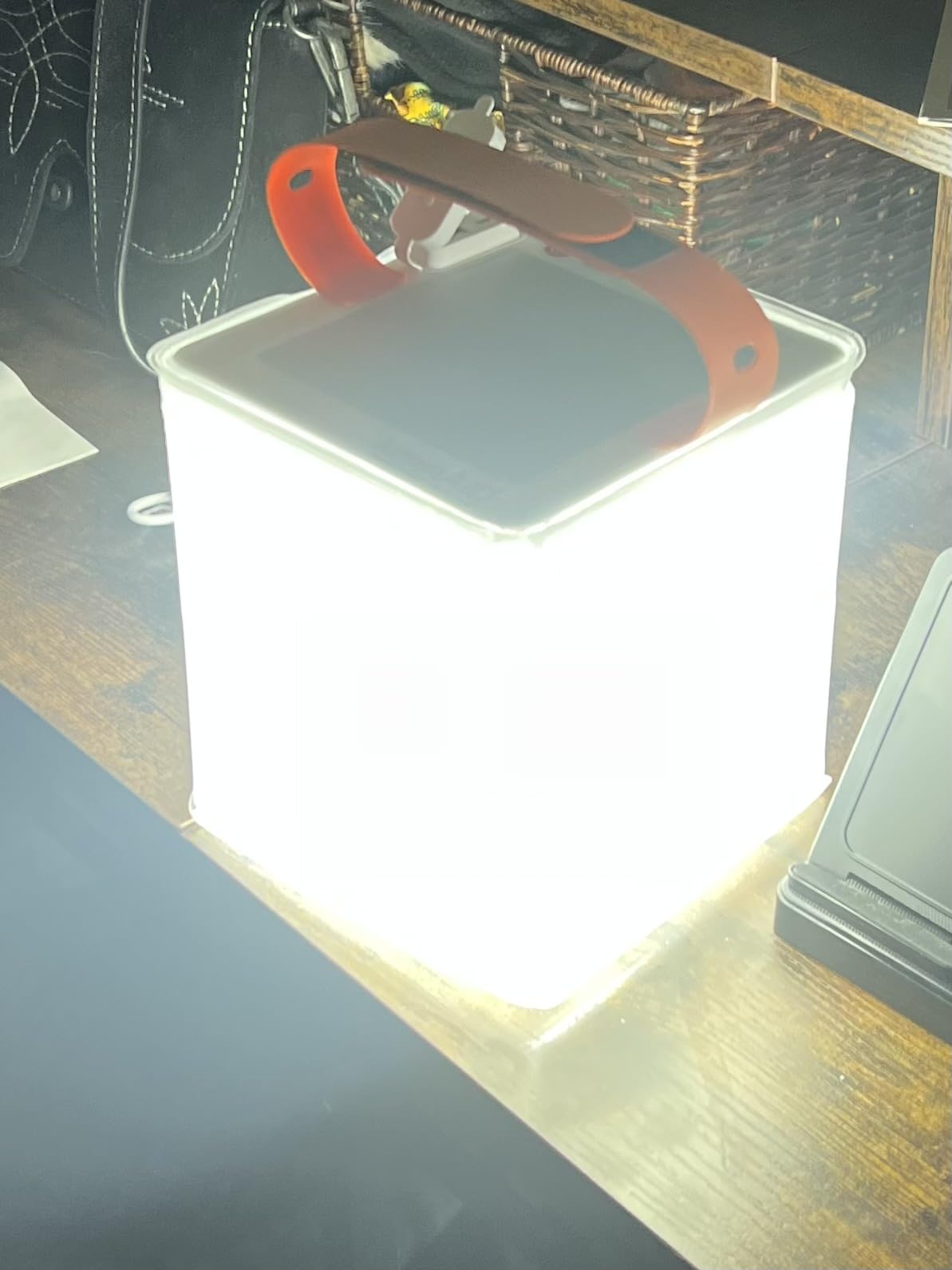LuminAID Titan 2-in-1 Inflatable Solar LED Camping Lantern & Phone Charger | 300 Lumens, Twist-to-Inflate Design, IP67 Waterproof customer photo 1