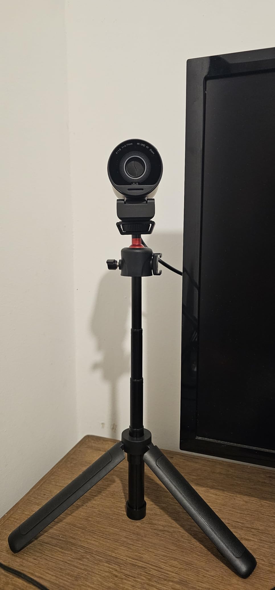 ULANZI MT-16 Extendable Mini Camera Tripod, 4 Levels Adjustment 360° Ball Head Cold Shoe Lightweight Portable Vlog Travel Selfie Stick Handle Grip Desktop Webcam Tripod for DSLR Action Camera customer photo 2