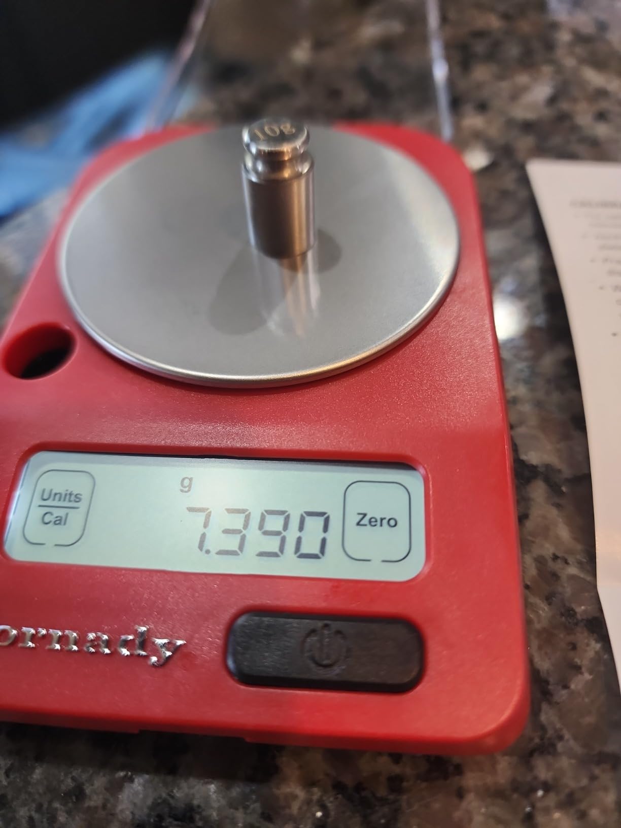 Hornady G3-1500 Electronic Scale, 050104 - Portable Battery Operated Digital Pocket Scale customer photo 1