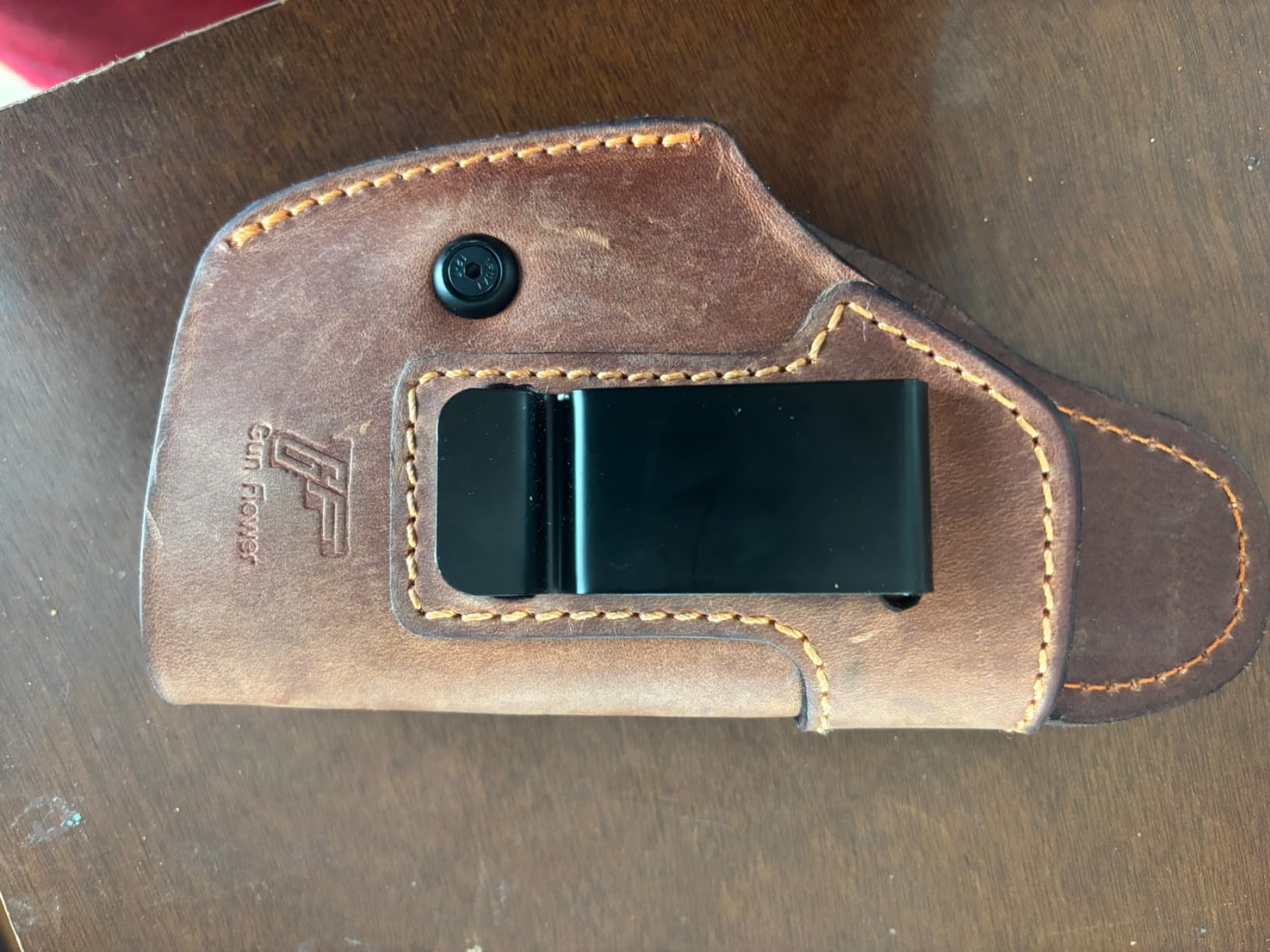 Full Grain Leather IWB Holster Compatible with Glock 17/19/19X/43X, Ruger RXM, Taurus G2C/G3C, Sig P365/P365X/P320/M18/M17, M&P9 Shield Plus,Hellcat & Other Full Size Compact Subcompact Pocket Handgun customer photo 1
