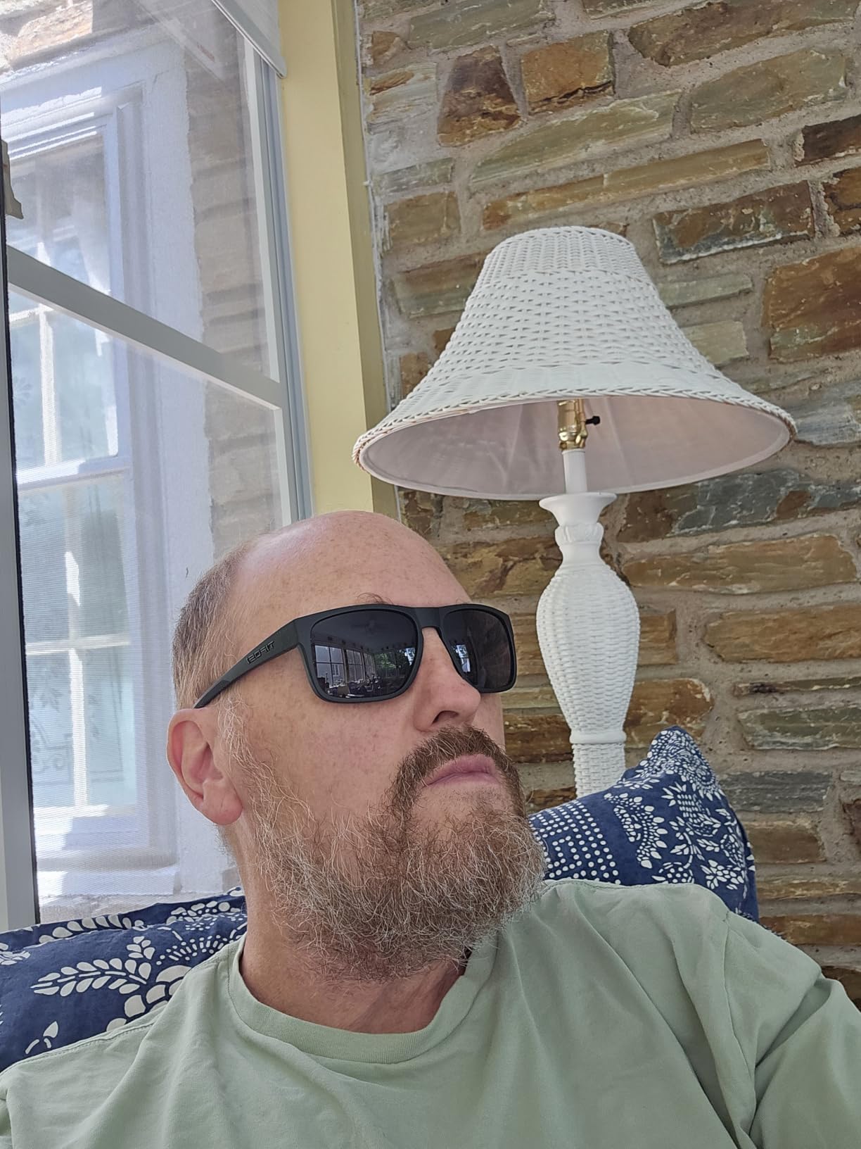 Tifosi Swick Lifestyle Sport Sunglasses - Cycling, Golf & Hiking | 100% UVA/UVB, shatterproof polycarbonate. Integrated hinge, hydrophilic nose pads. For cycling, golf, hiking & running. customer photo 1