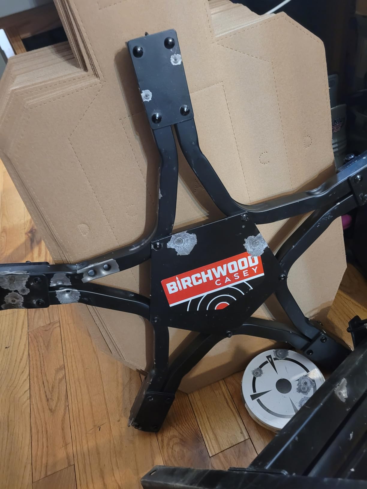 Birchwood Casey Texas Star Plinking Target with 6