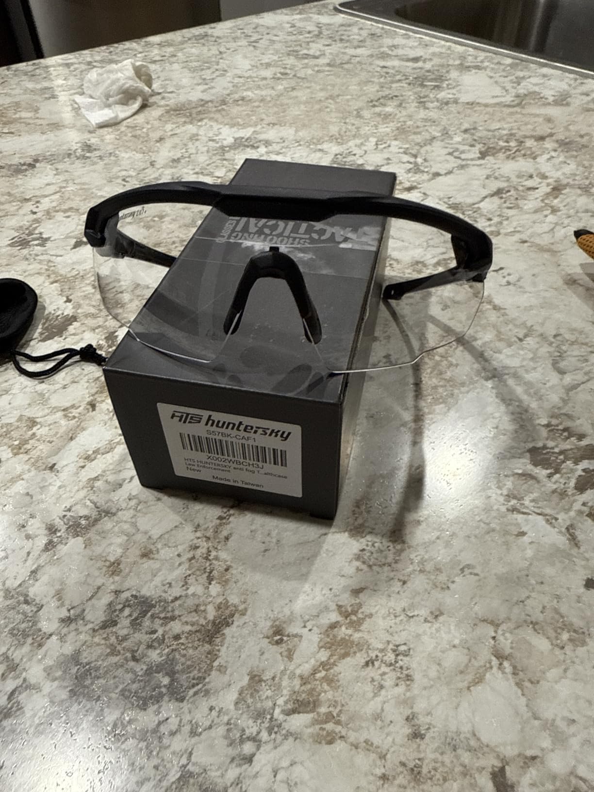 HTS HUNTERSKY Ballistic Tactical Shooting Glasses ANSI Z87+ UV400 Protective Eyewear customer photo 1
