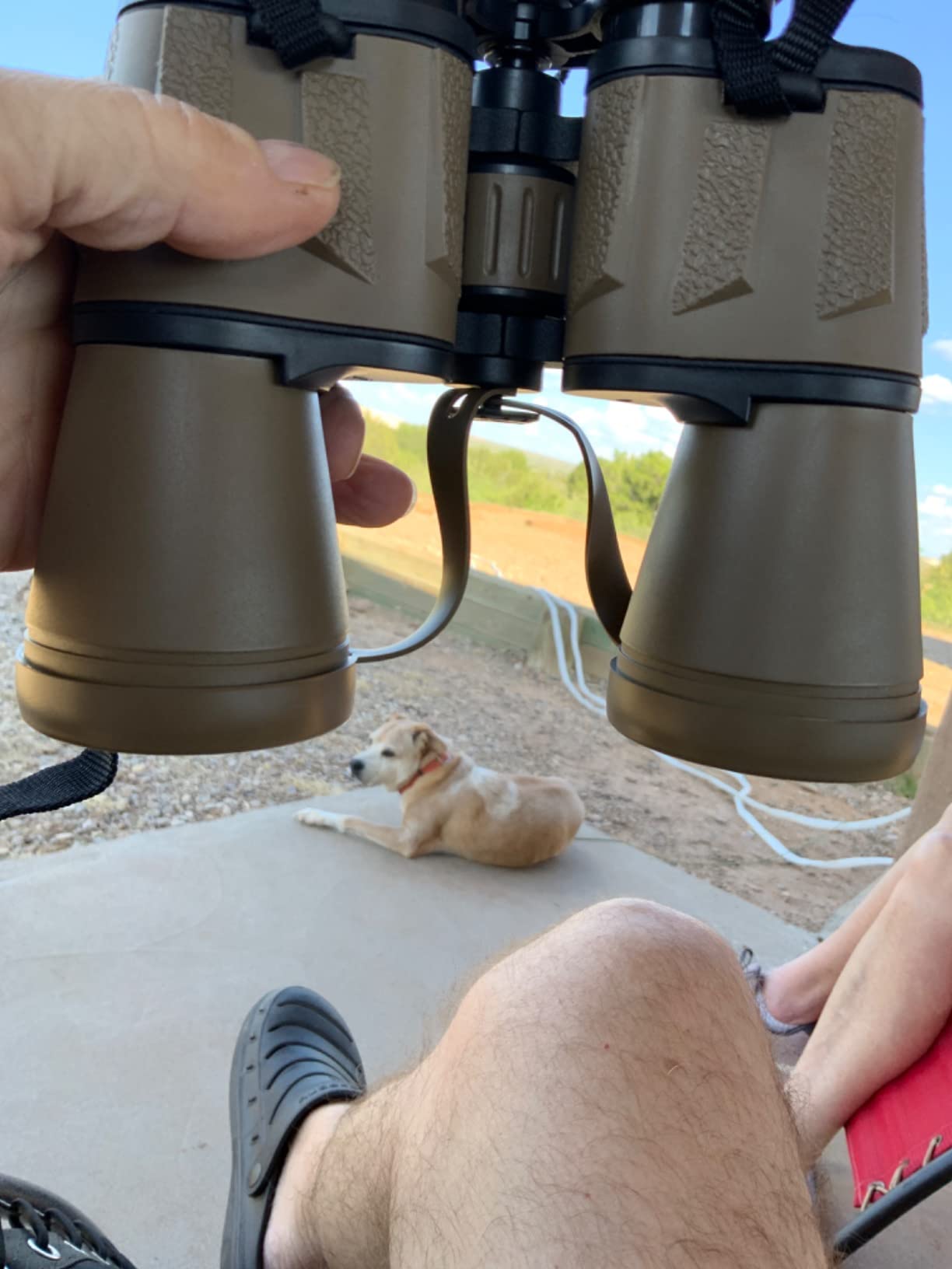 FREE SOLDIER 20x50 High Powered Binoculars for Adults, Mud customer photo 2