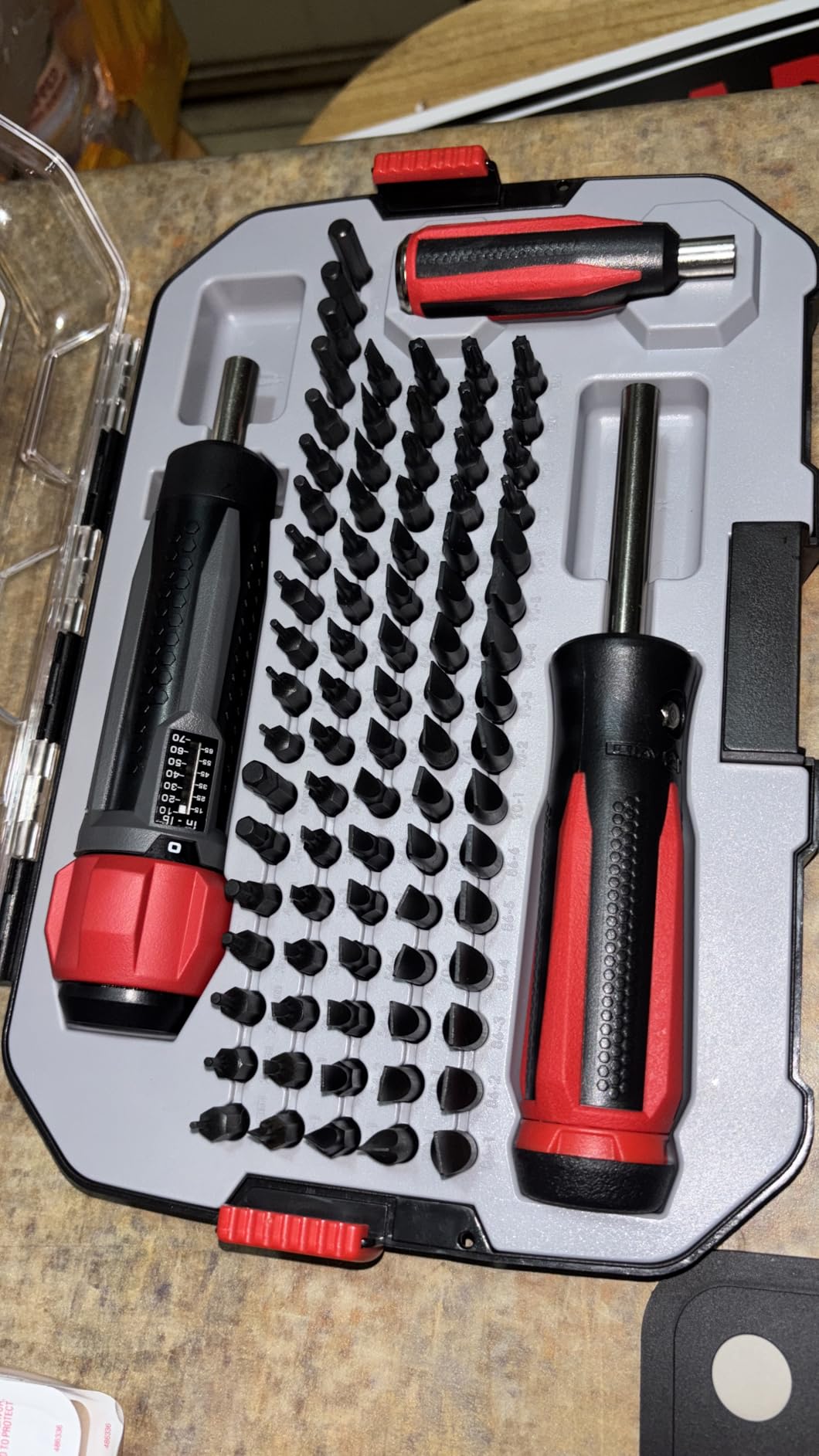 Armorers Tool Kit - Precision Torque Wrench Set with 83 Bits, Magnetic Bit Driver, LED Screwdriver - Includes Hex Phillips Torx Drivers with Accurate Inch Pound Settings for Gun Maintenance customer photo 2