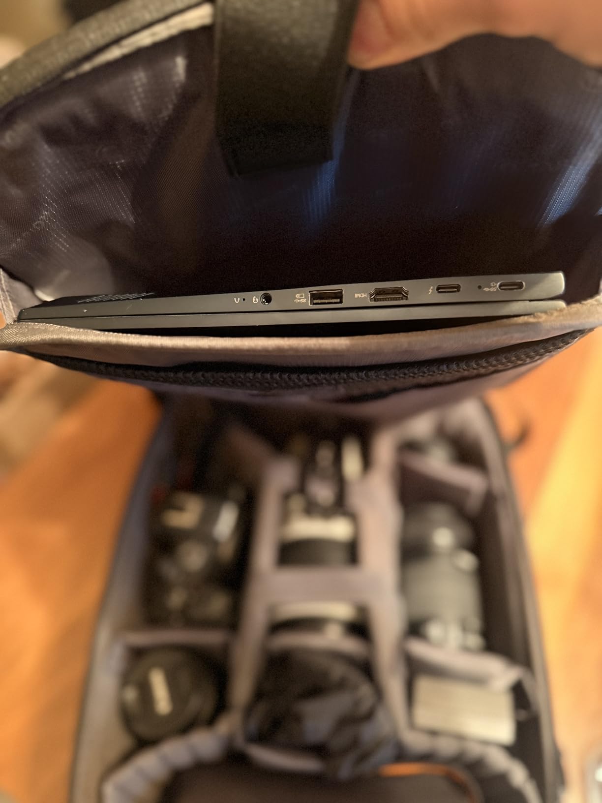 TARION Hard Shell Camera Backpack Compact 13L TRH with Waterproof Raincover customer photo 1