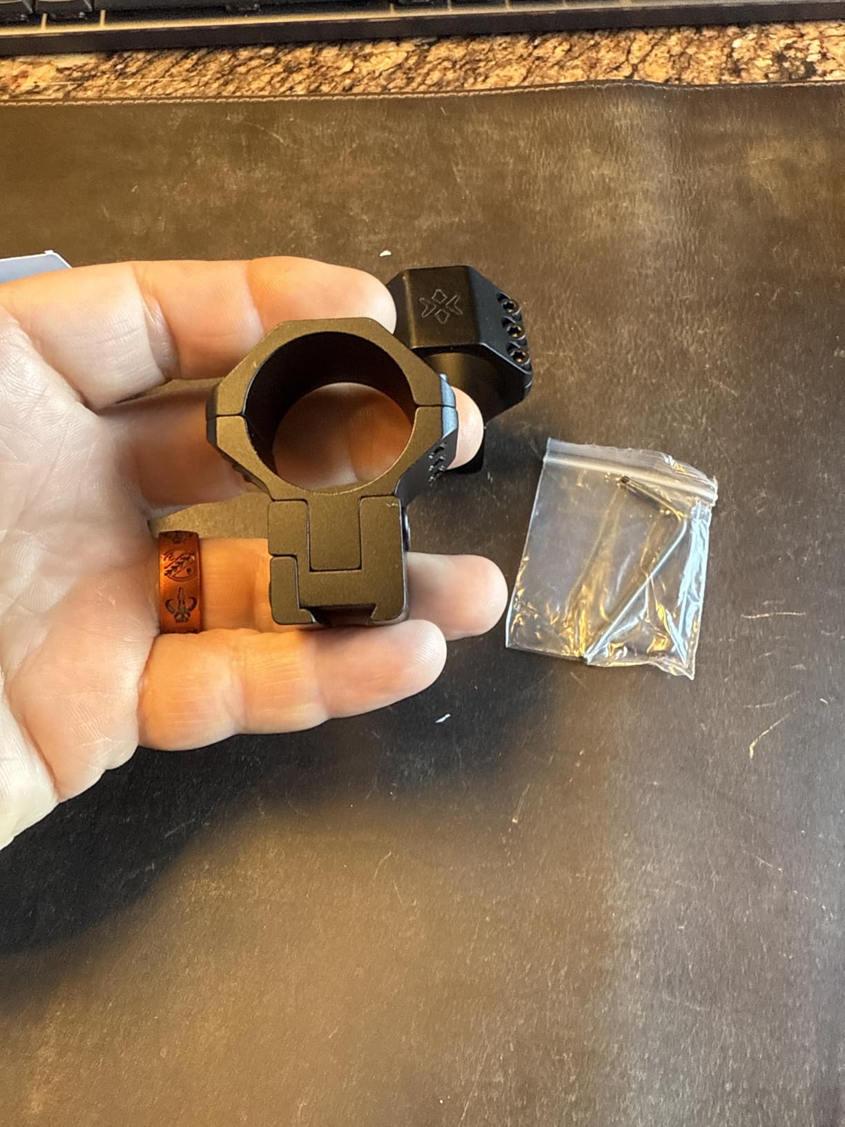Victoptics 30mm Adjustable Elevation Height from 35 to 41mm for 12.6-12.7mm Dovetail Rings, Can Fit 56mm Objective Lens Scope customer photo 2