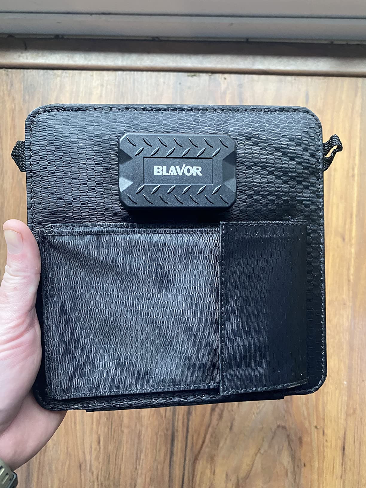 BLAVOR 10W Portable Solar Charger(5V/2A Max), Small Foldable Solar Panel with USB-C USB-A Outputs Compatible with Cell Phone Tablet, IPX4 Waterproof for Camping, Hiking, Backpacking customer photo 1