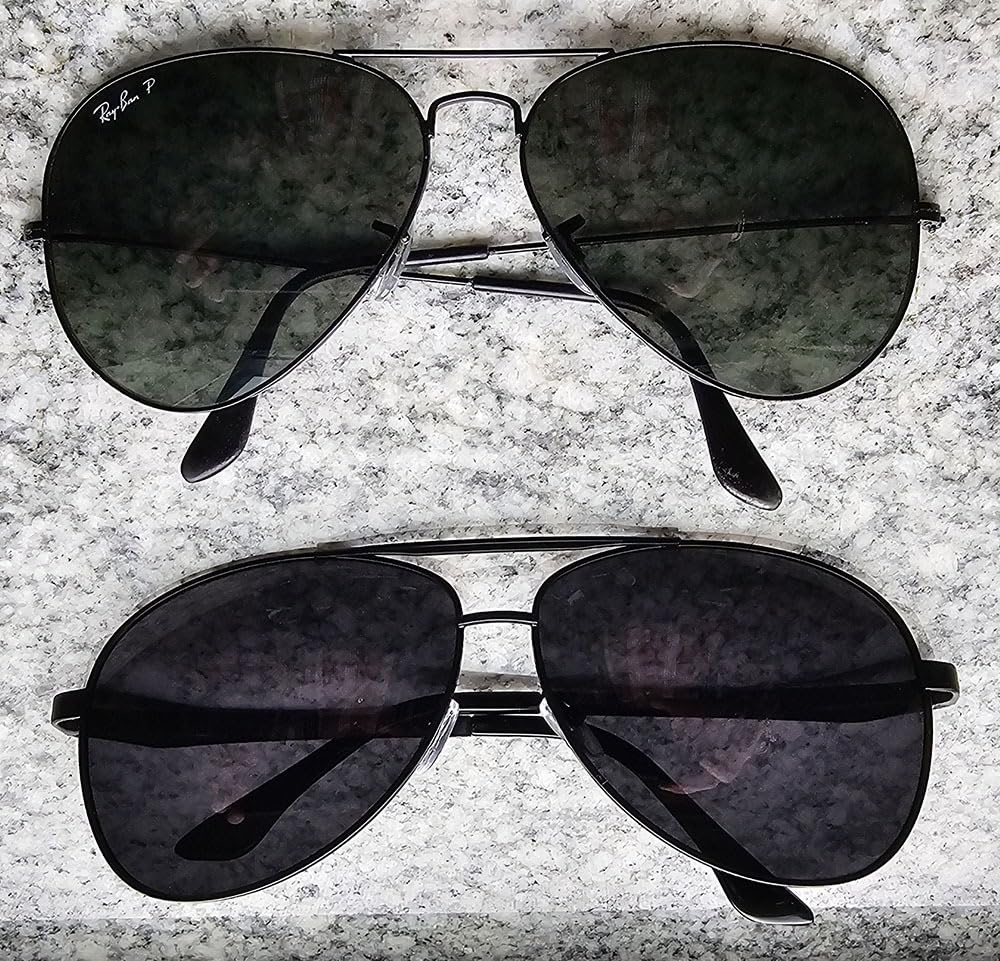 Big XL Wide Frame Extra Large Polarized Aviator Sunglasses for Big Heads Men Oversized Military Pilot Glasses customer photo 1