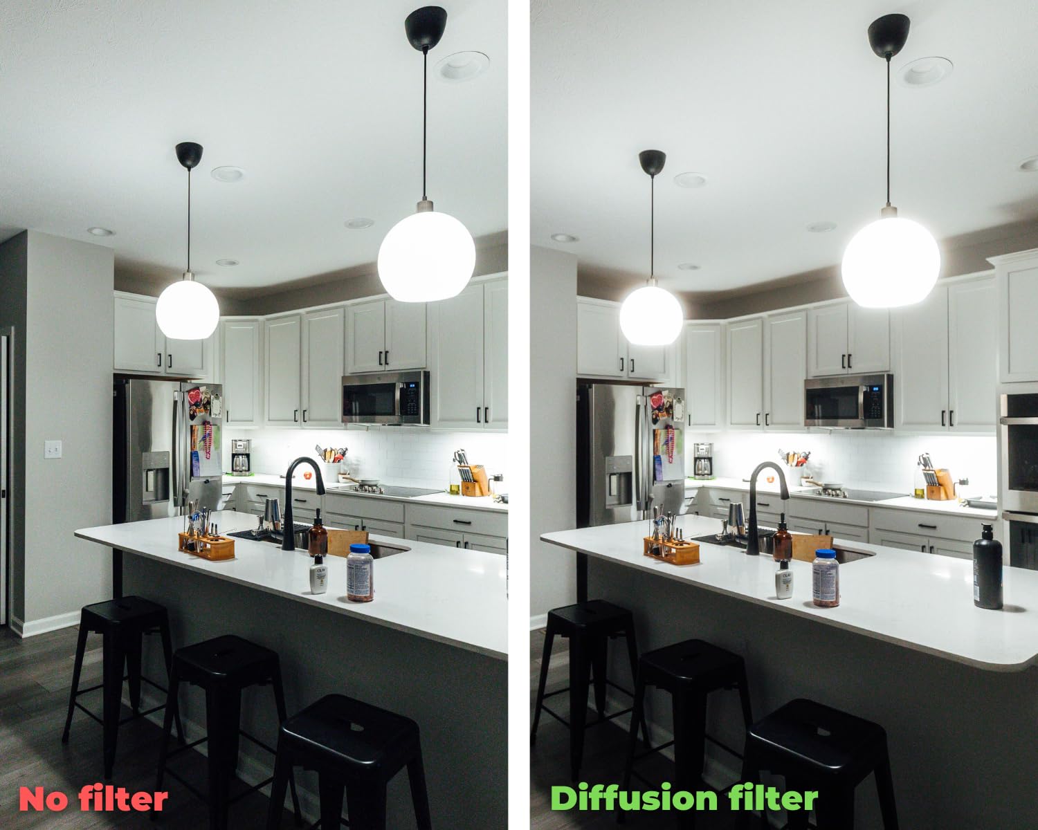 K&F CONCEPT 67mm Black Diffusion 1/4 Filter Mist Cinematic Effect Filter customer photo 1