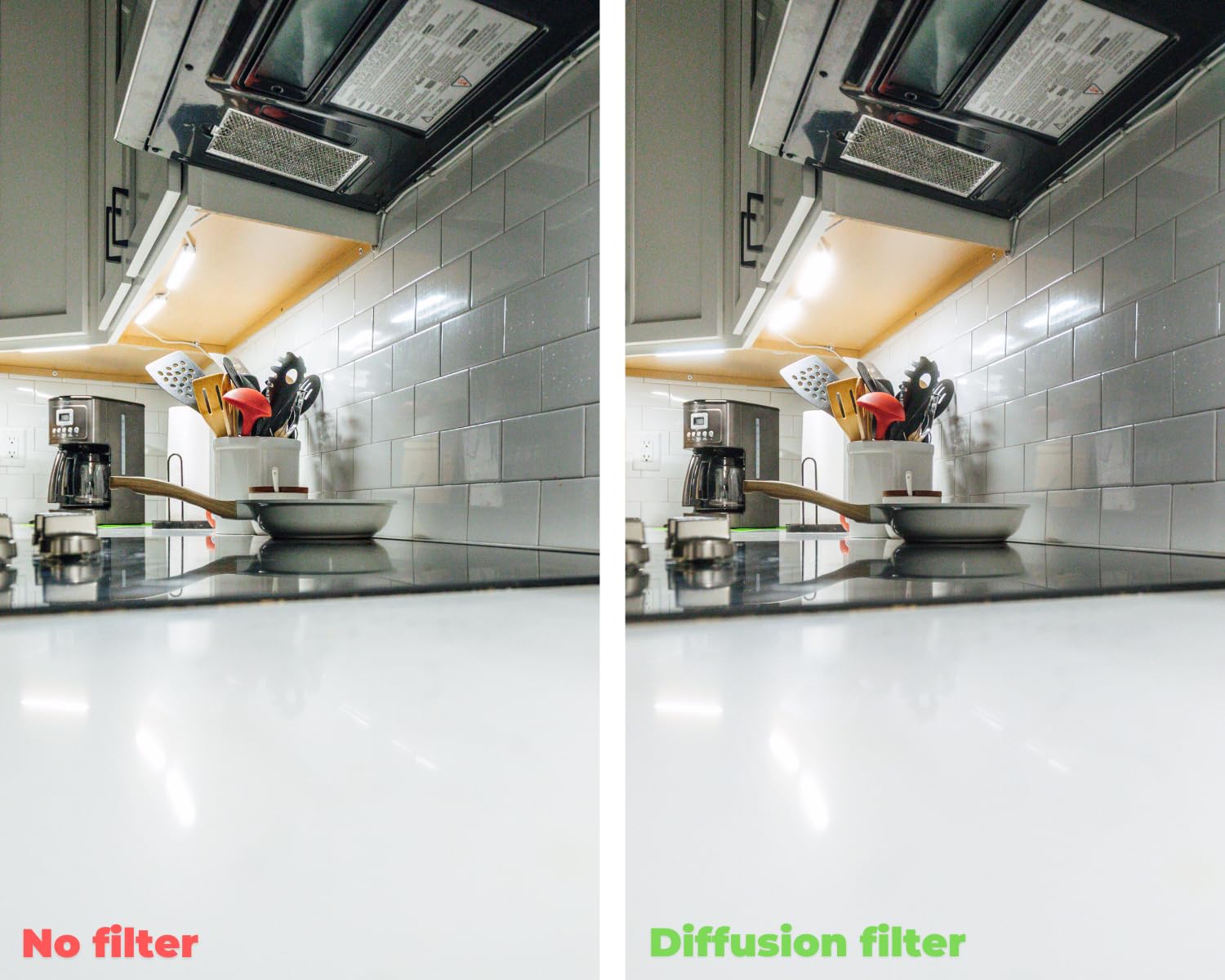 K&F CONCEPT 67mm Black Diffusion 1/4 Filter Mist Cinematic Effect Filter customer photo 2