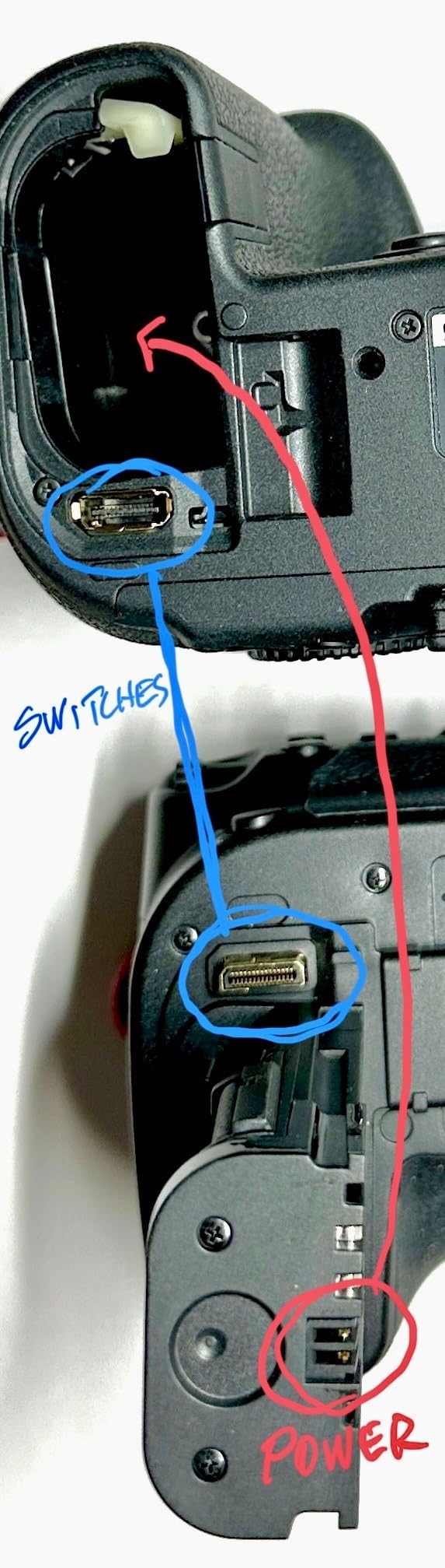 NEEWER Battery Grip Replacement for BG-R10 Compatible with Canon EOS R5 R5C R6 R6 Mark II Mirrorless Cameras, Powered by LP-E6/LP-E6N/LP-E6NH Batteries for Stable Vertical Shooting customer photo 2