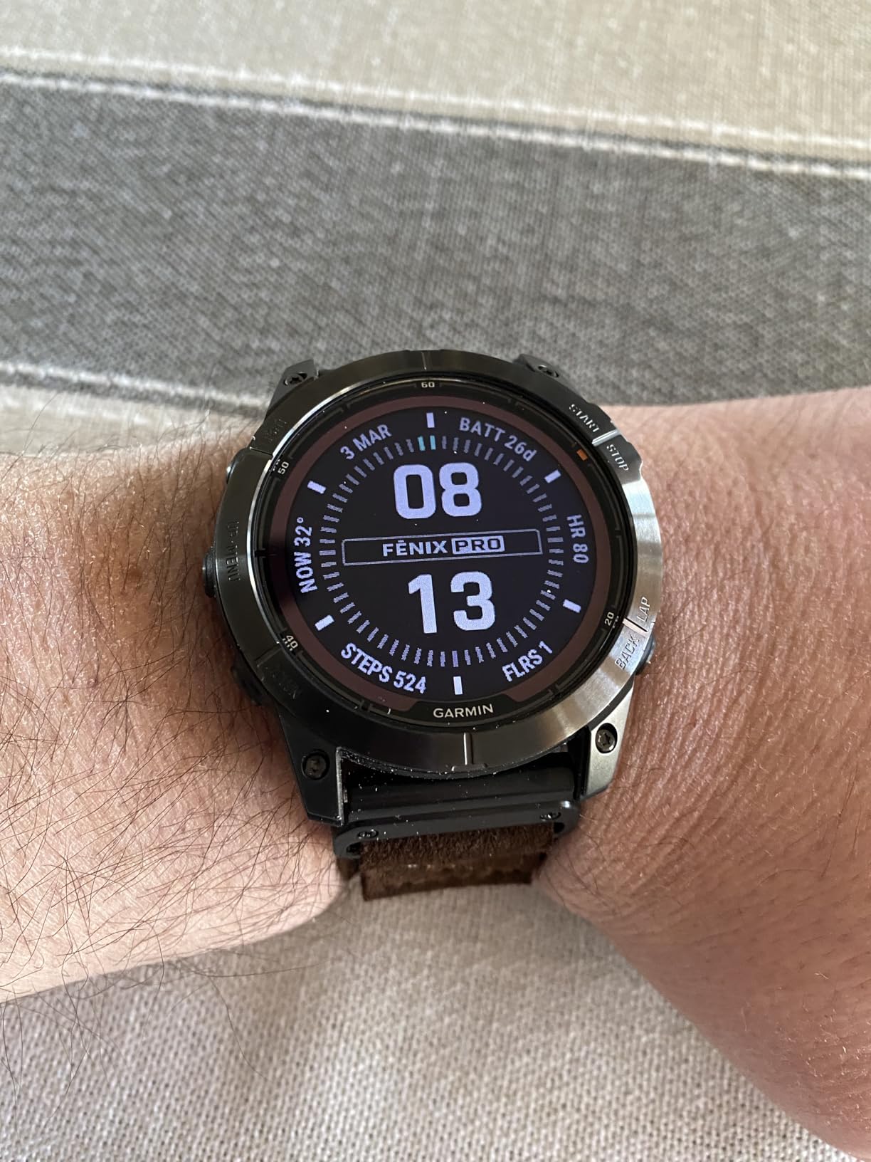 Garmin fēnix 7X Pro Solar, Multisport GPS Smartwatch, Built-in Flashlight, Solar Charging Capability, Black | 51mm Multisport GPS Watch, Built-in LED Flashlight, Solar-Charging Lens, 1.4 Display, Long Battery Life customer photo 2