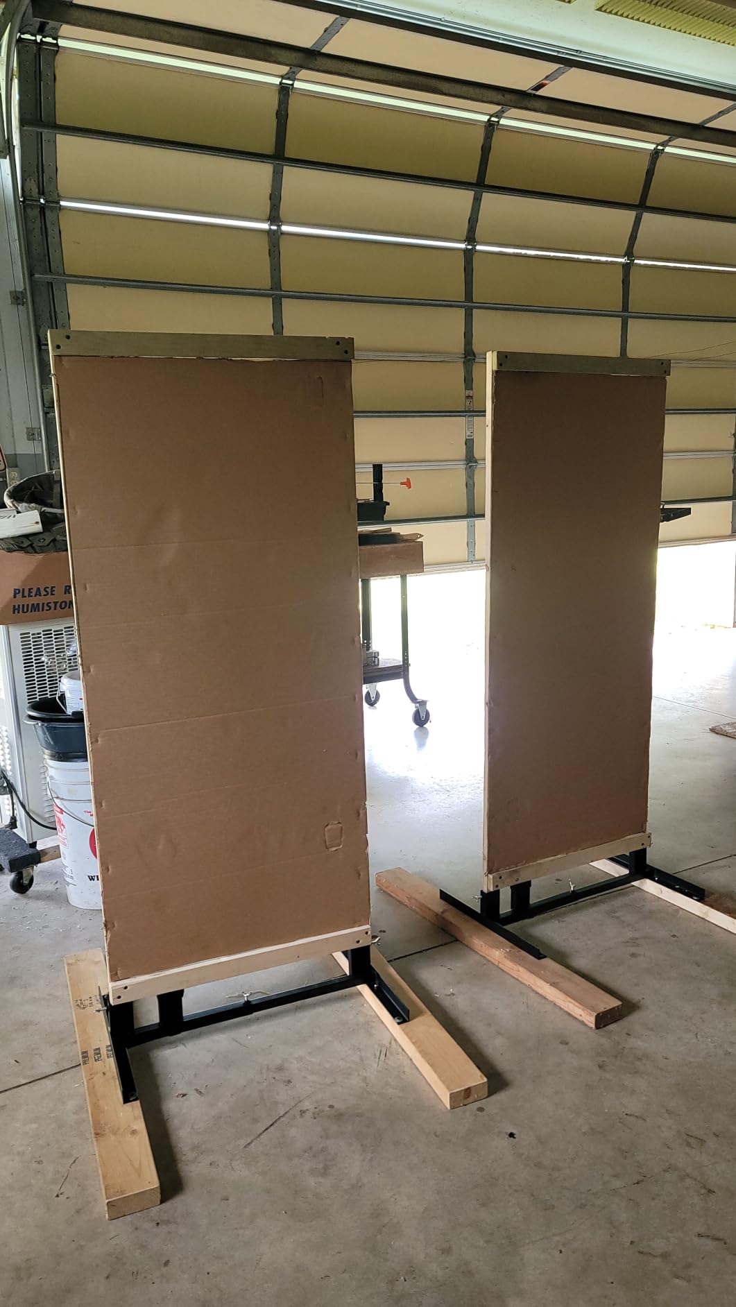 KNINE OUTDOORS Shooting Target Stand for Outdoors, Durable Paper Target Holder with Stable Adjustable Base for Paper Shooting Targets Cardboard Silhouette, H Shape, USPSA/IPSC, IDPA Practice, 2 Pack customer photo 2