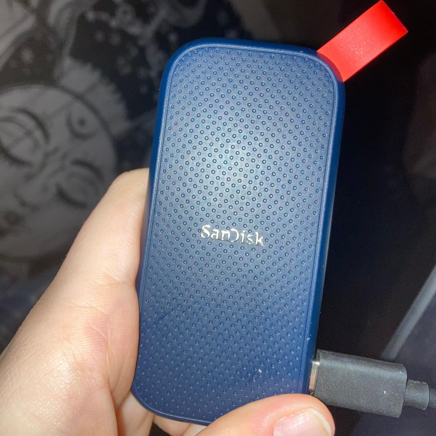 SANDISK 1TB Portable SSD - Up to 800MB/s, USB-C, USB 3.2 Gen 2, Updated Firmware - External Solid State Drive - SDSSDE30-1T00-G26 customer photo 1