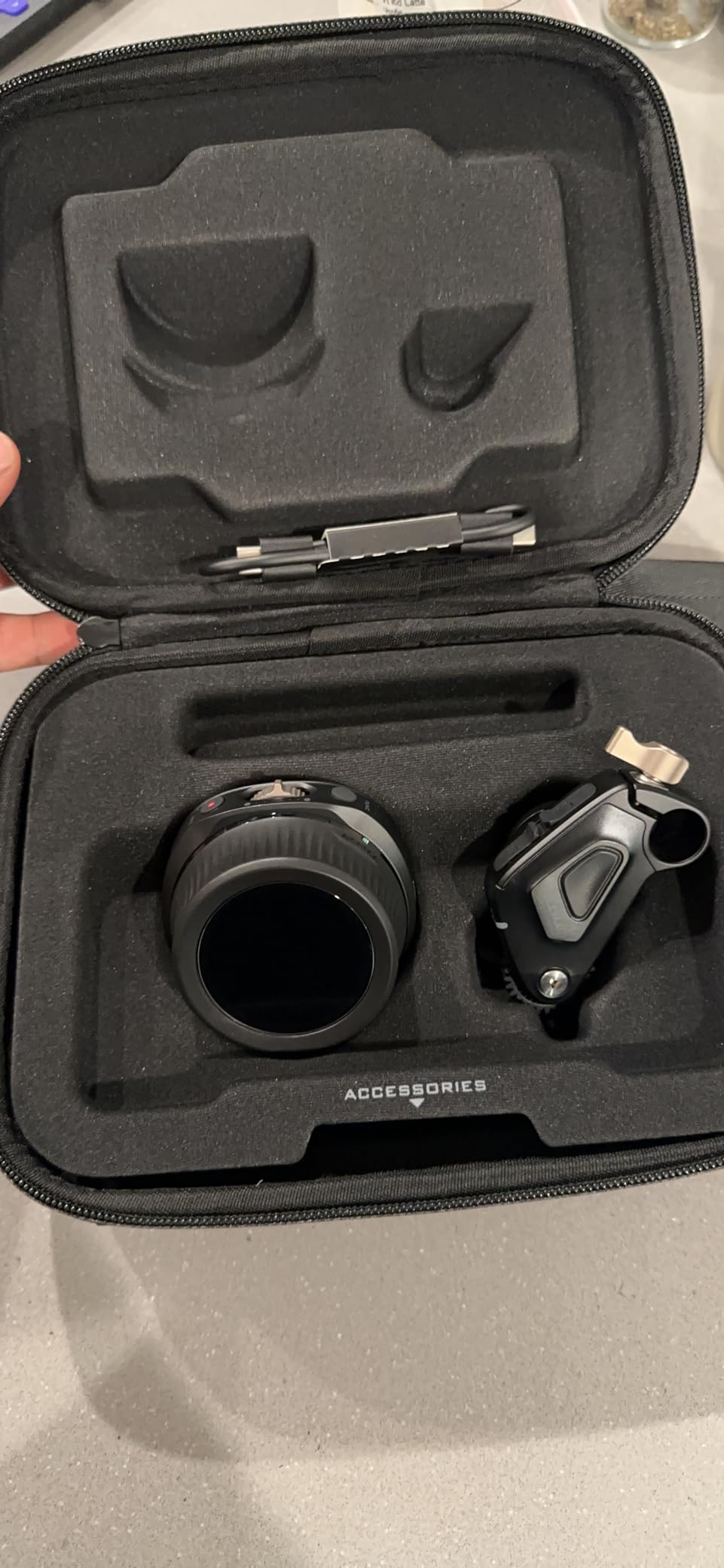 Tilta Nucleus Nano II Base Kit - Wireless Lens Control System | Includes Handwheel, Motor + More | Wireless Zoom, Focus, Aperture Control | Follow Focus | Accurate Pulling | Touch Screen customer photo 2