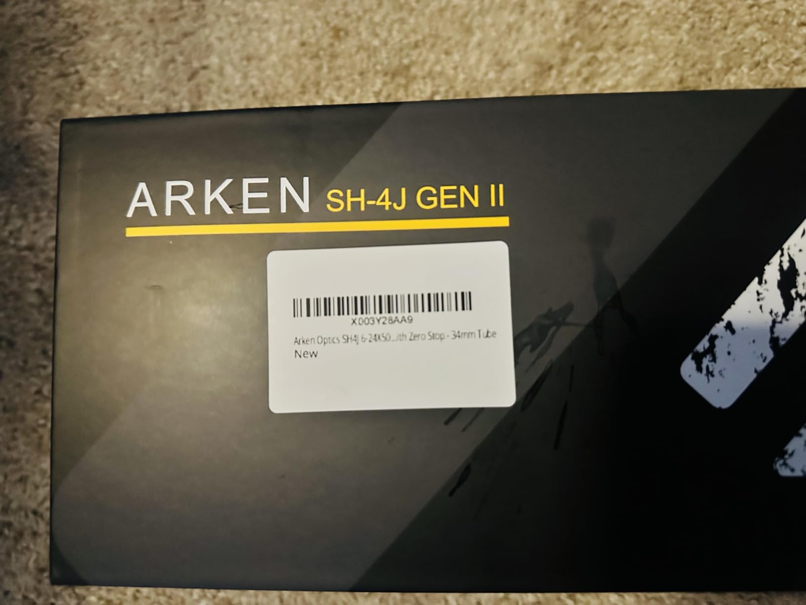 Arken Optics SH4J GEN2 6-24x50 FFP Precision Rifle Scope, 34mm Tube customer photo 1