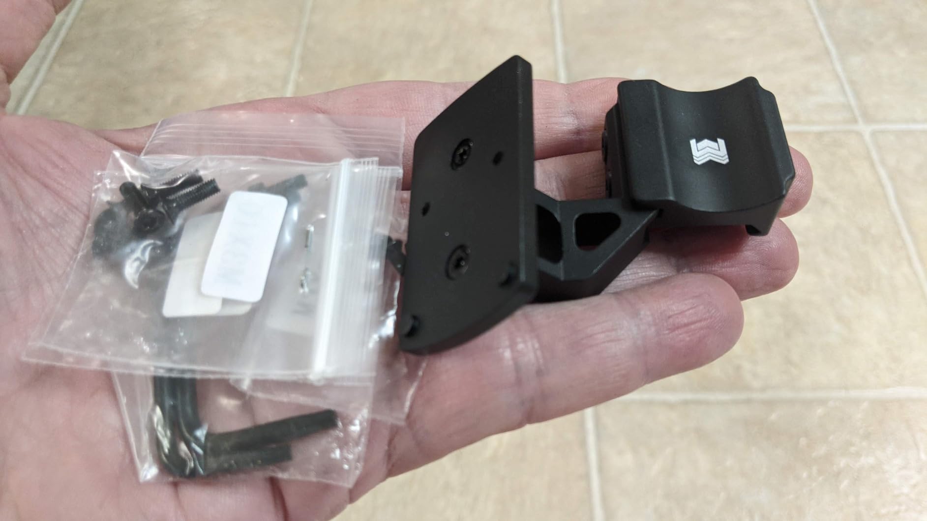 Monstrum Canted Micro Red Dot Mount | RMR/SRO, 407C/507C, XR Footprint customer photo 1