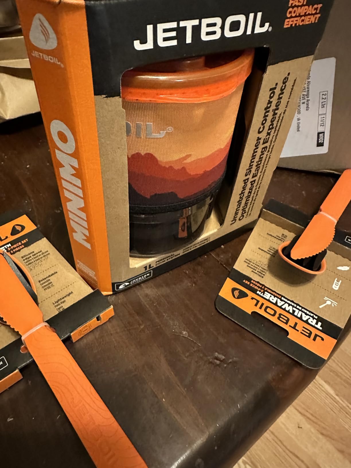 Jetboil TrailWare Backpacking and Camping Utensil Set, Extendable Fork, Knife and Spoon customer photo 1
