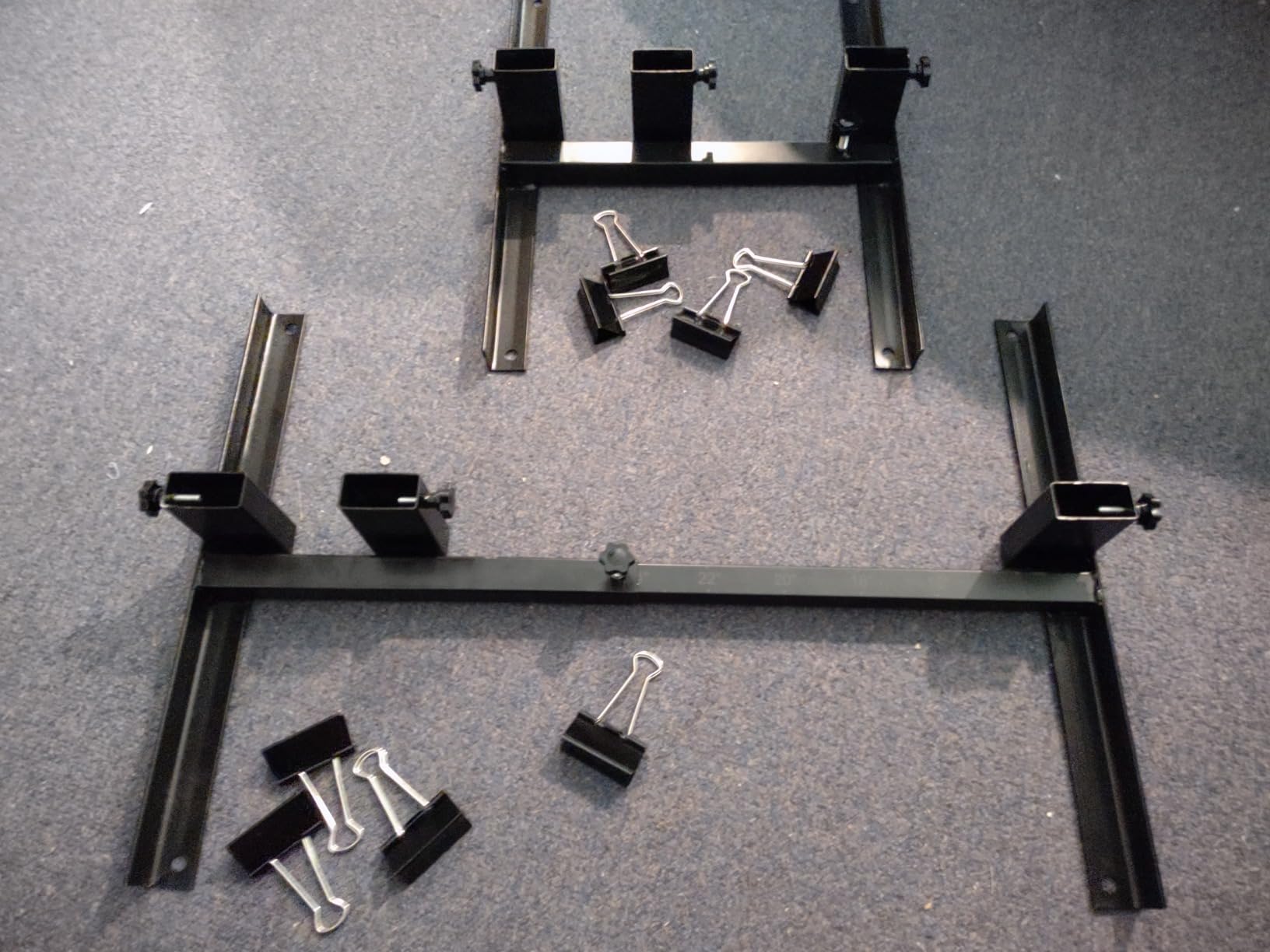 Steel Target Stand Base for Paper Silhouette Shooting Targets, 8
