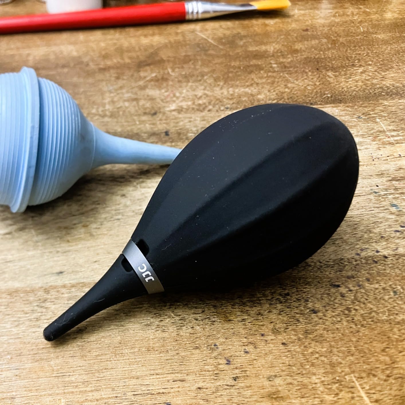 JJC Soft-Tipped Air Blower Blub for Camera Sensor Lens Filter Cleaning | Small Dust Blower Works on Multiple Devices, Strong Airflow, Ergonomic Grip, Includes Lanyard for Outdoor Travel Cleaning customer photo 1